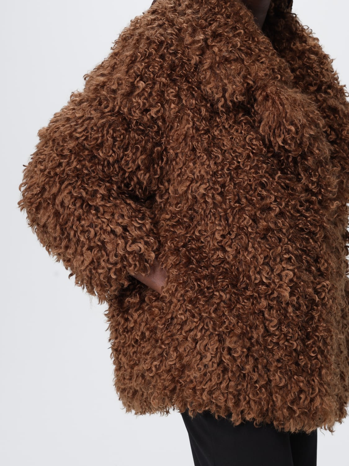 ANIYE BY FUR COAT: Fur coats woman Aniye By, Brown - Img 5