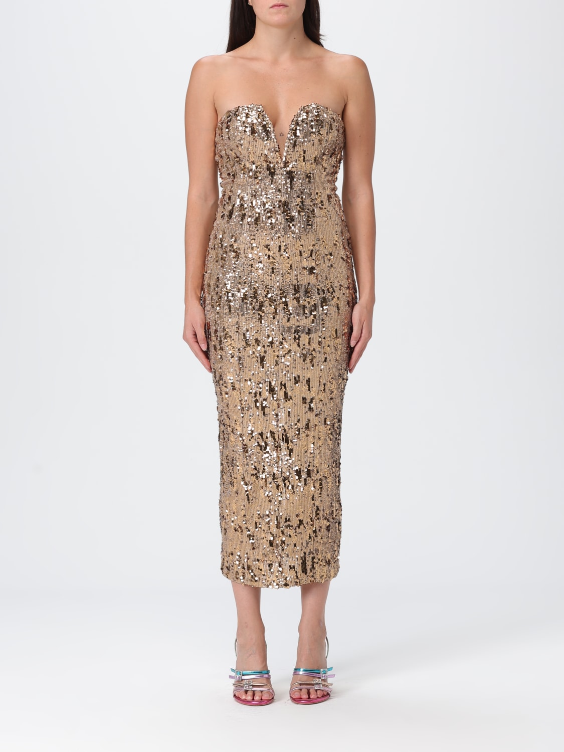 ANIYE BY ROBE: Robes femme Aniye By, Or - Img 1