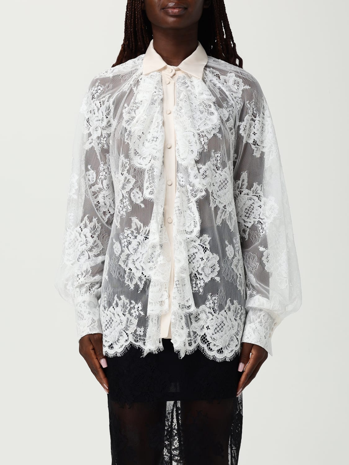 ANIYE BY CAMICIA: Camicia Aniye by in pizzo, Beige - Img 1