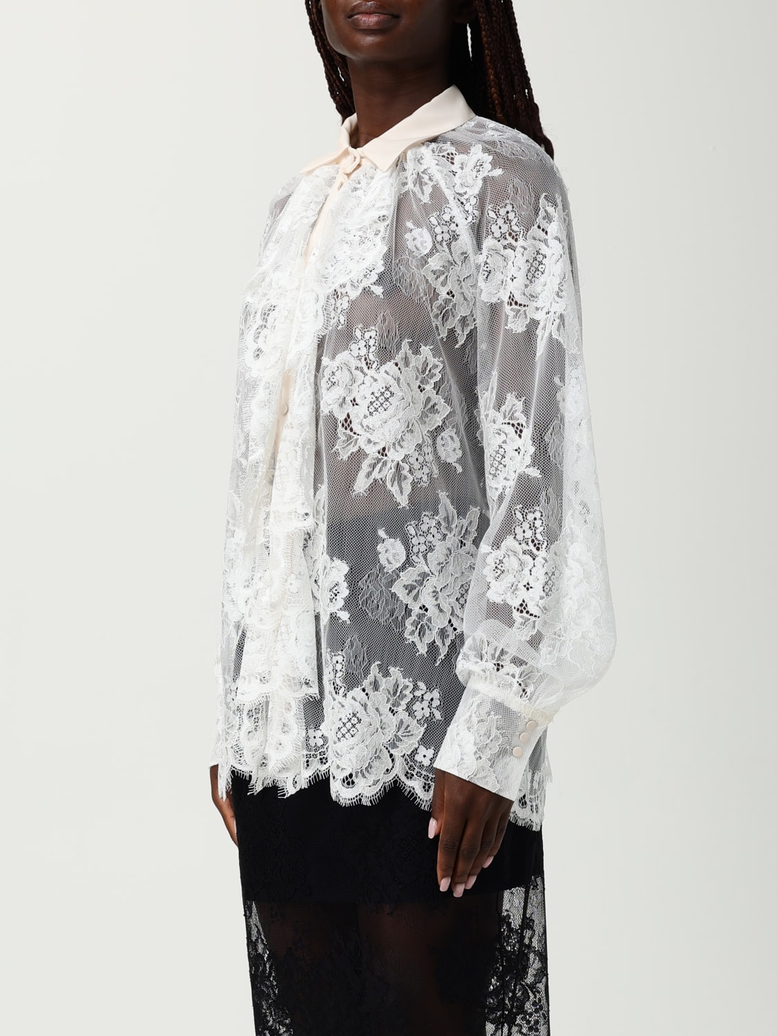 ANIYE BY CAMICIA: Camicia Aniye by in pizzo, Beige - Img 4