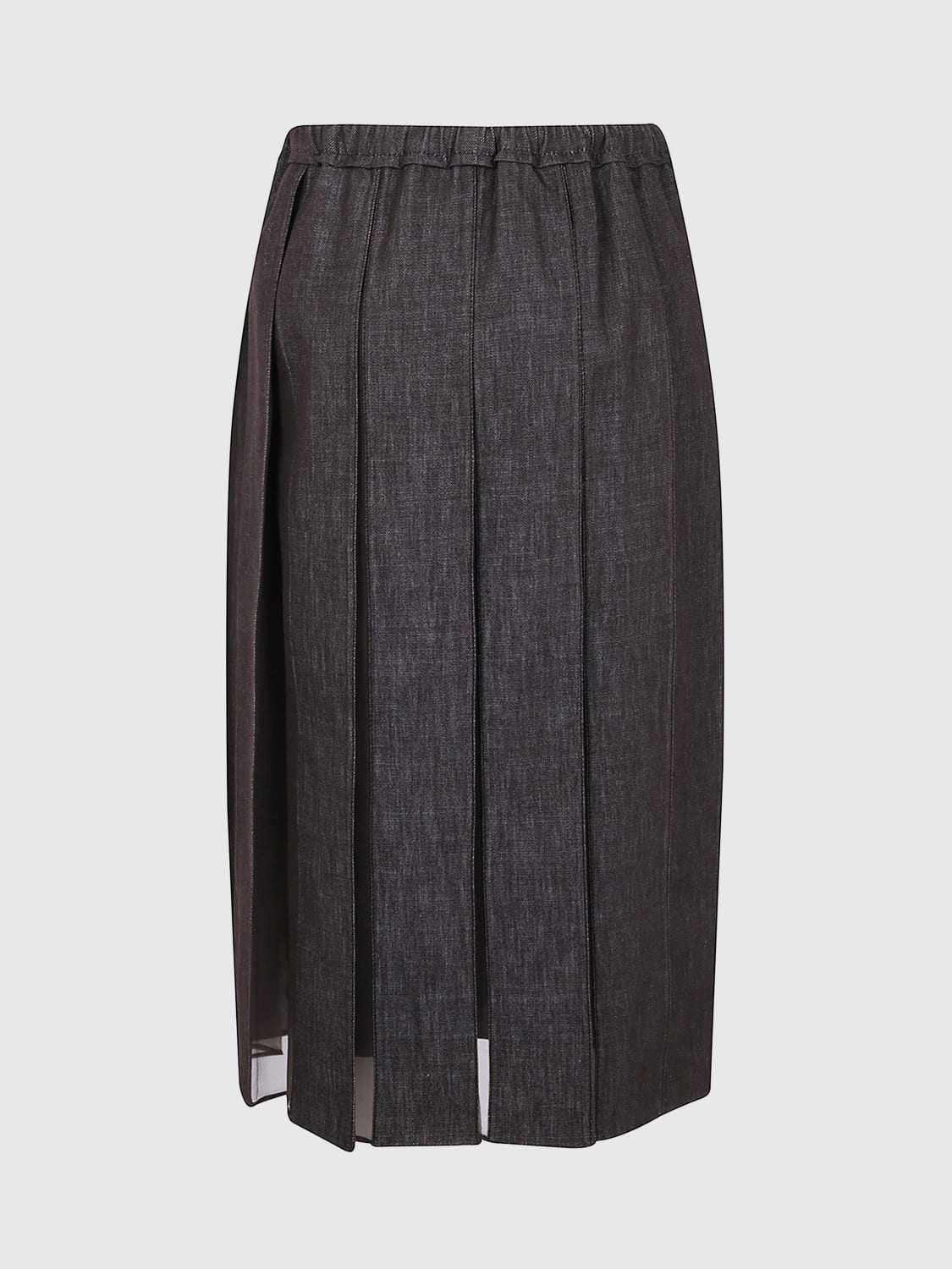 BRUNELLO CUCINELLI SKIRT: Skirt woman Brunello Cucinelli, Brown - Img 2