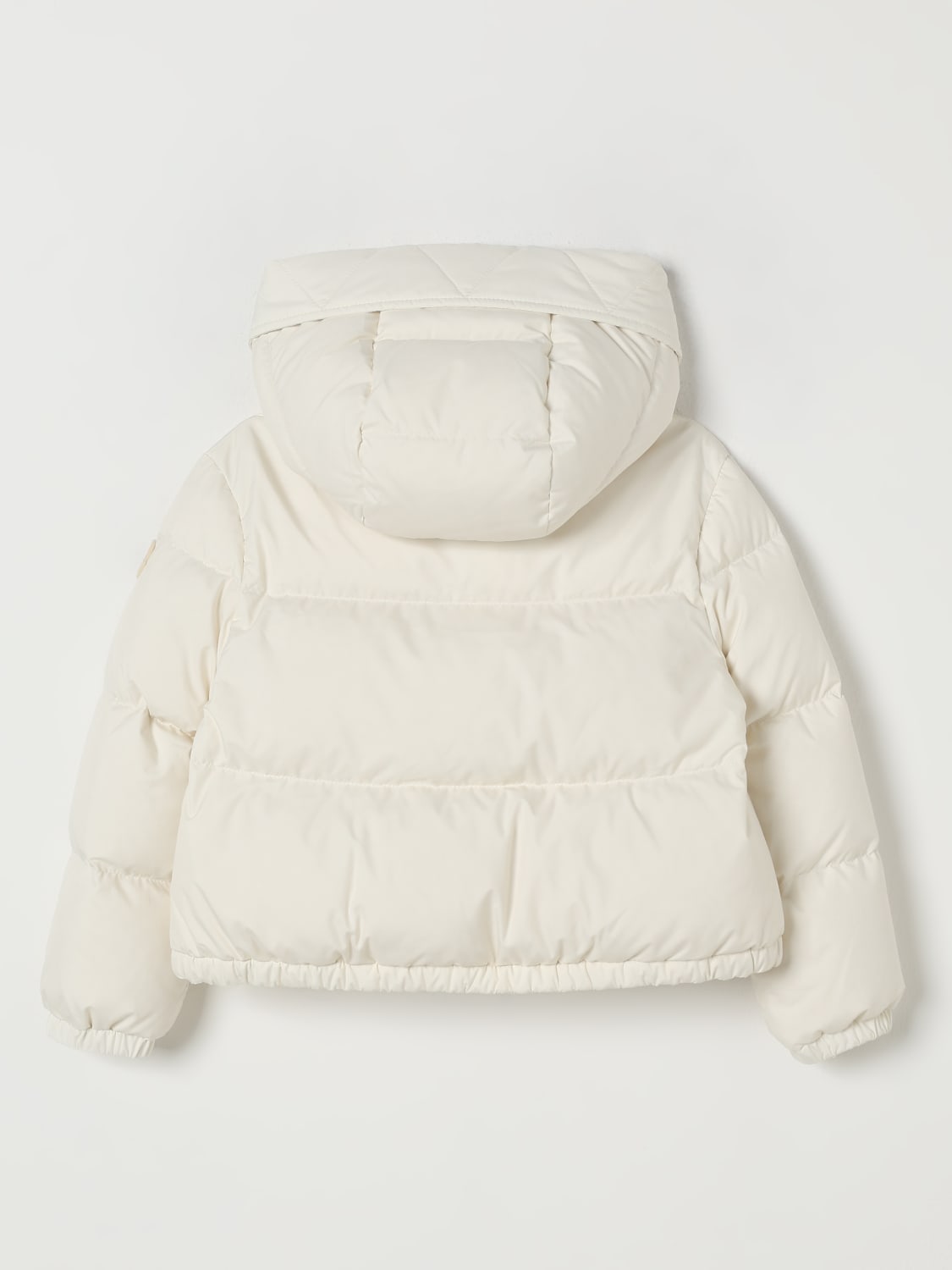 MONCLER JACKET: Jacket kids Moncler, Beige - Img 2