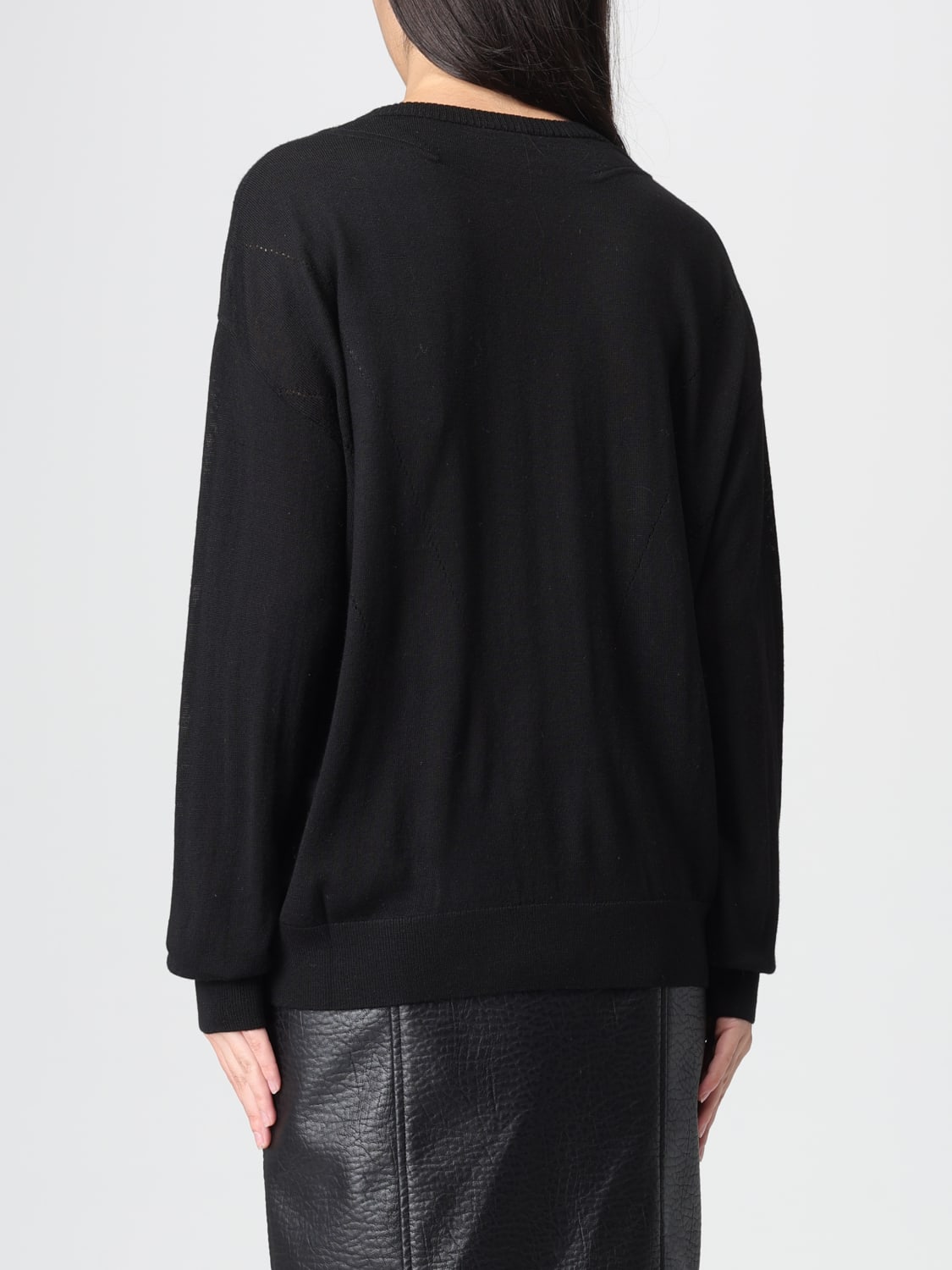 PATRIZIA PEPE PULLOVER: Pullover damen Patrizia Pepe, Schwarz - Img 2