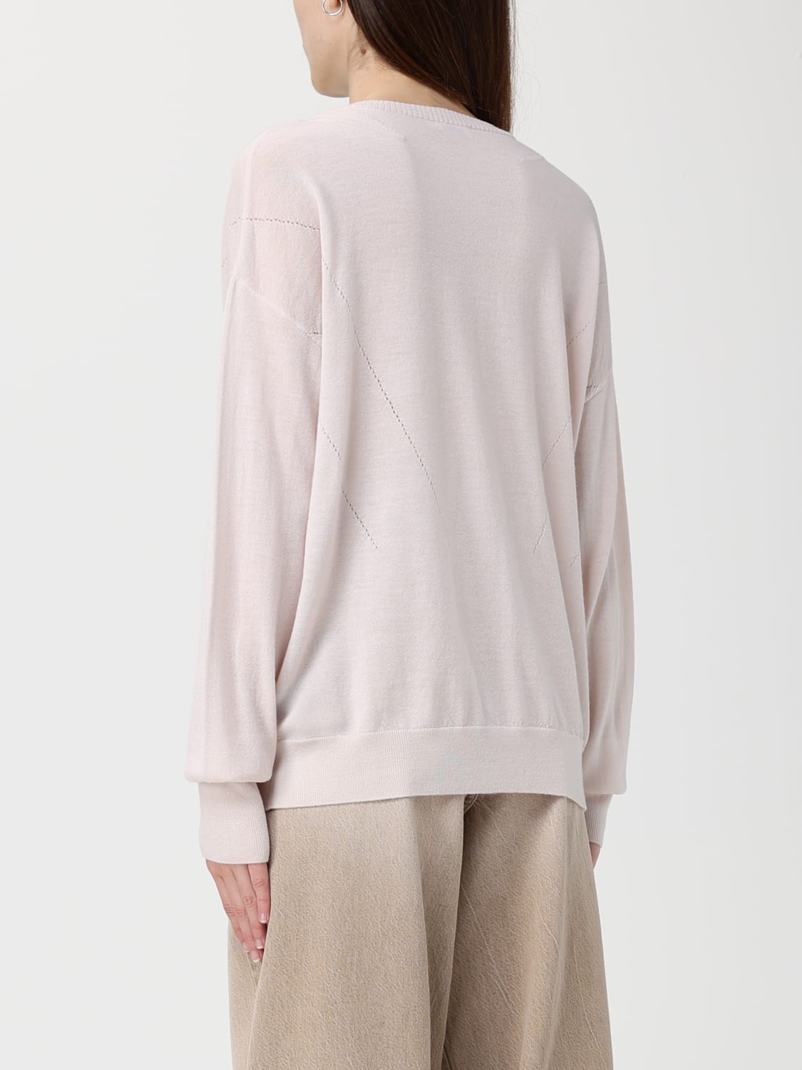 PATRIZIA PEPE PULLOVER: Pullover damen Patrizia Pepe, Peach - Img 2