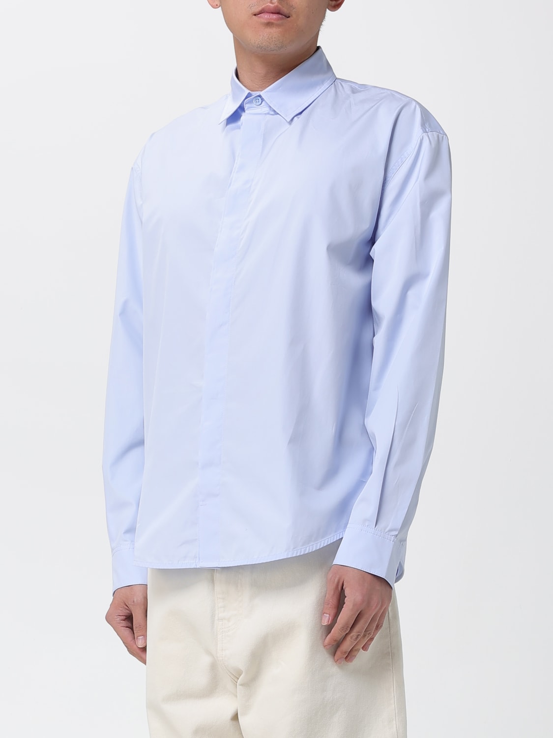 JACQUEMUS SHIRT: Shirt men Jacquemus, Blue - Img 4