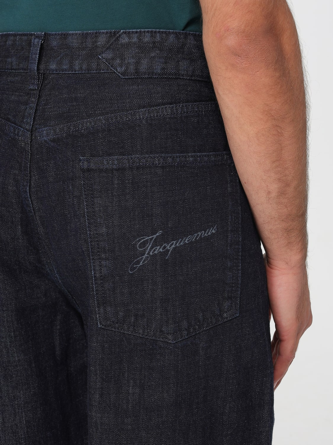 JACQUEMUS JEANS: Jeans men Jacquemus, Blue - Img 5