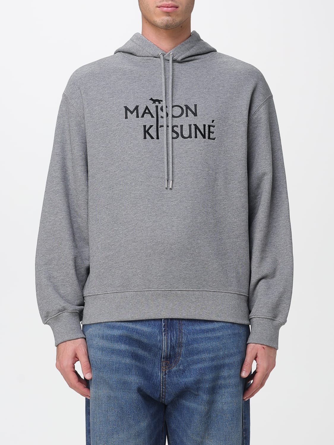 MAISON KITSUNÉ SWEATSHIRT: Sweatshirt men Maison KitsunÉ, Grey - Img 1