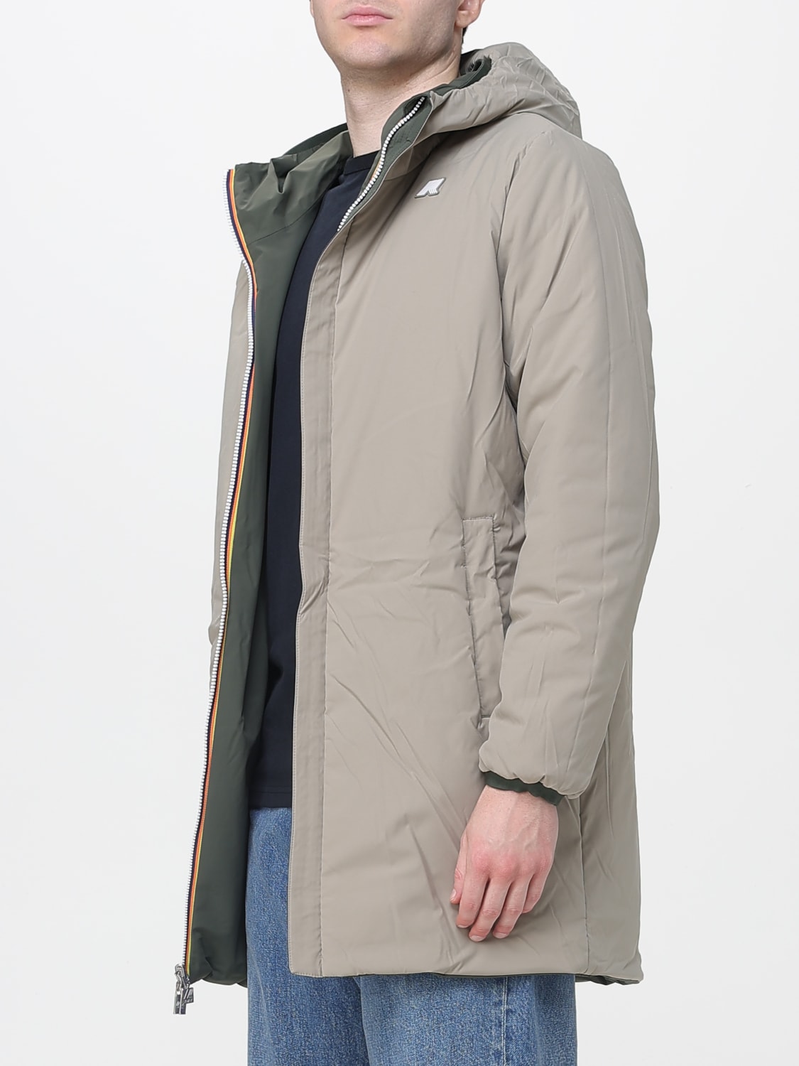 K-WAY JACKET: Jacket men K-way, Green - Img 3