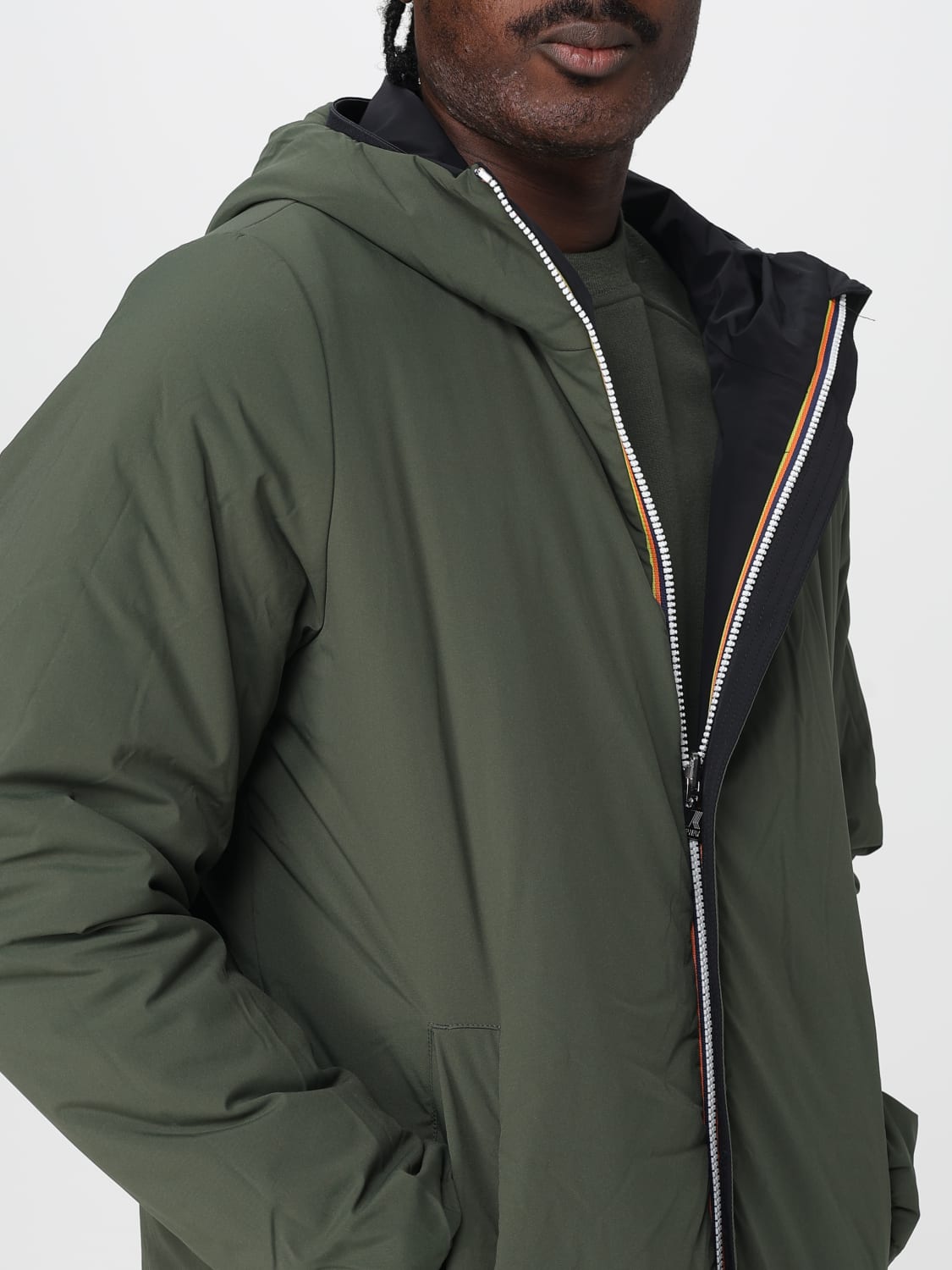 K-WAY JACKET: Jacket men K-way, Black 1 - Img 4