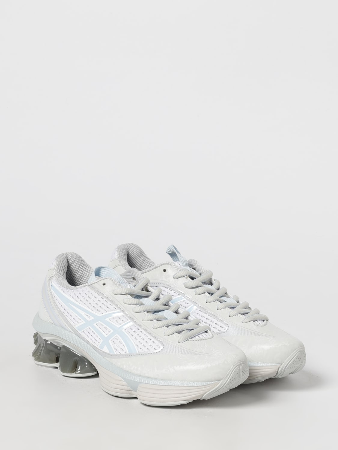 ASICS BASKETS: Baskets femme Asics, Argent - Img 2