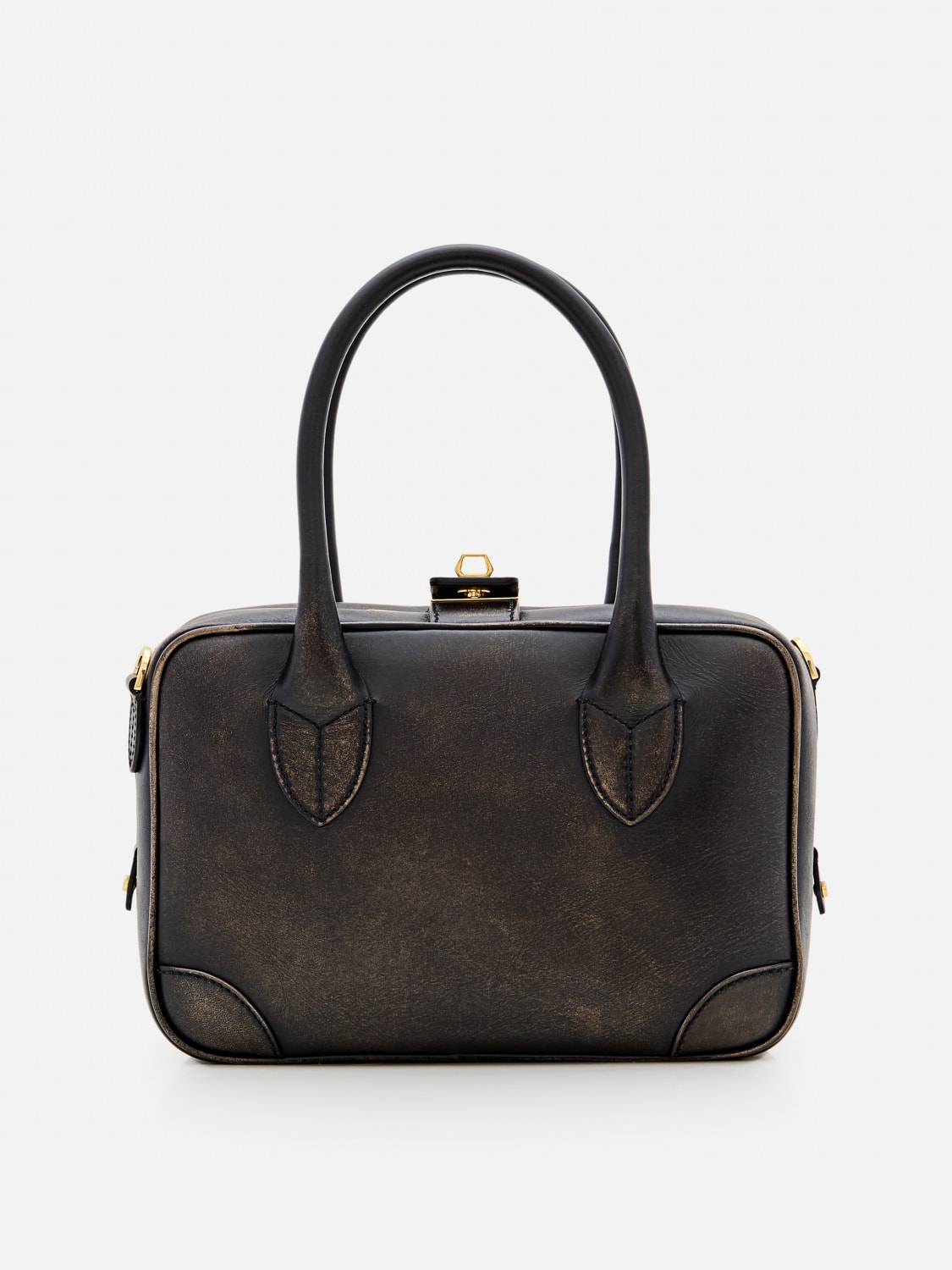 GOLDEN GOOSE HANDBAG: Shoulder bag woman Golden Goose, Black - Img 2