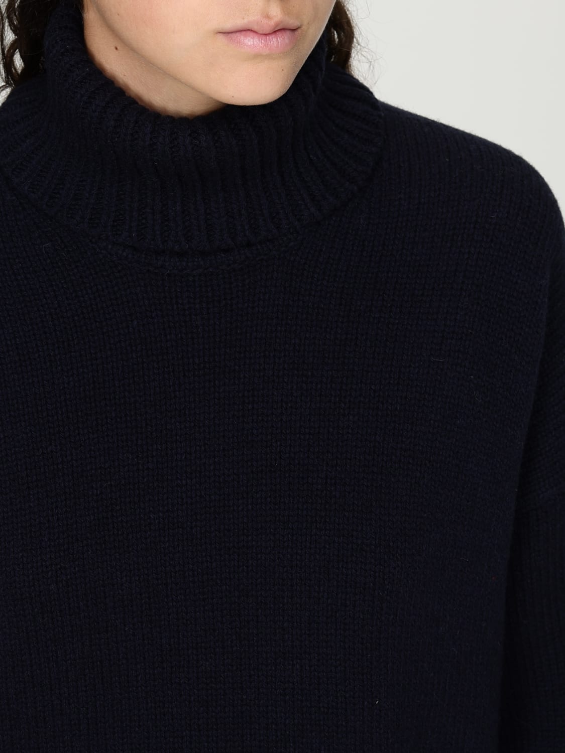 SAMSOE SAMSOE SWEATER: Sweater woman Samsoe Samsoe, Blue - Img 3