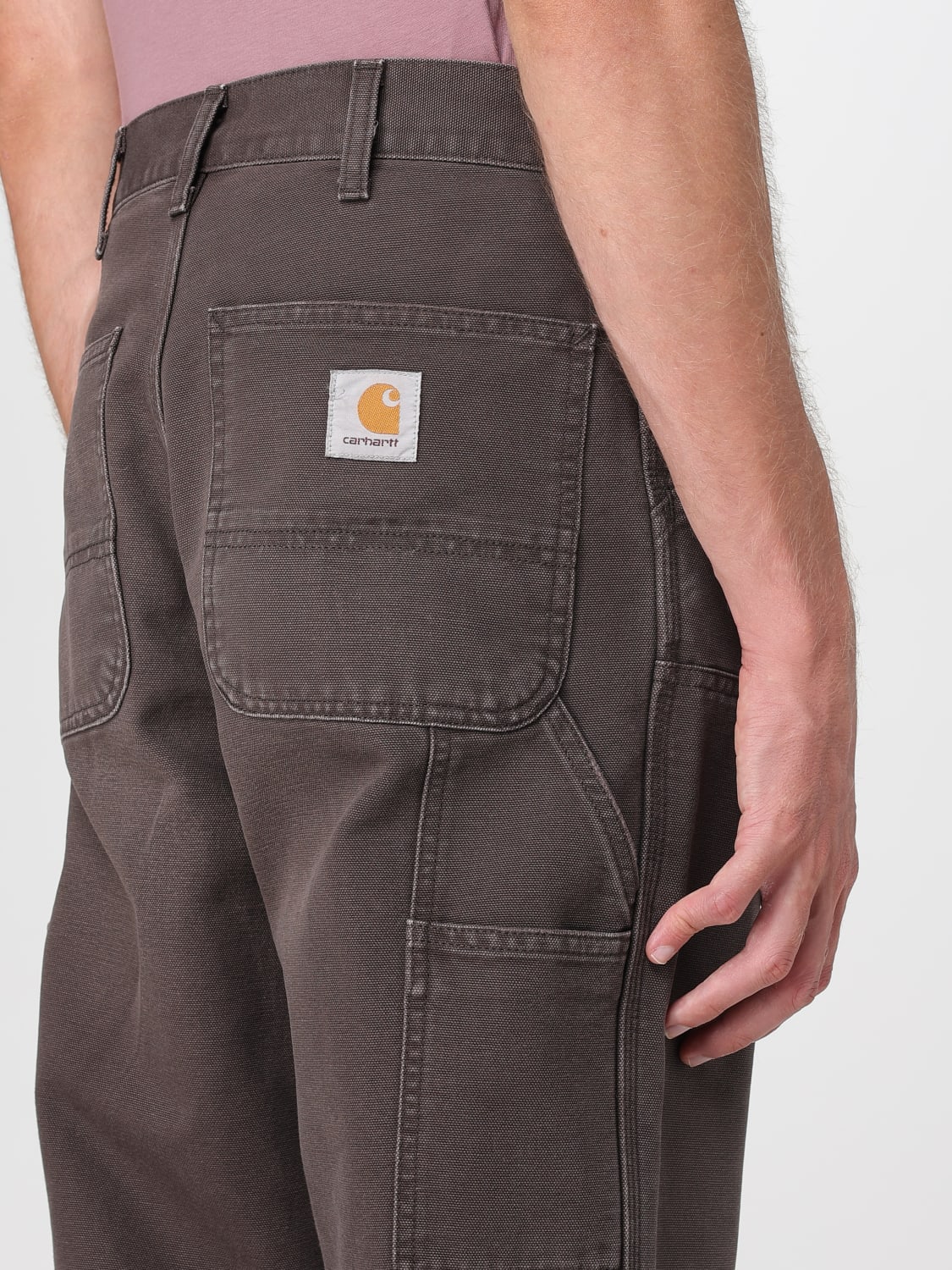 CARHARTT WIP PANTS: Pants men Carhartt Wip, Brown - Img 3