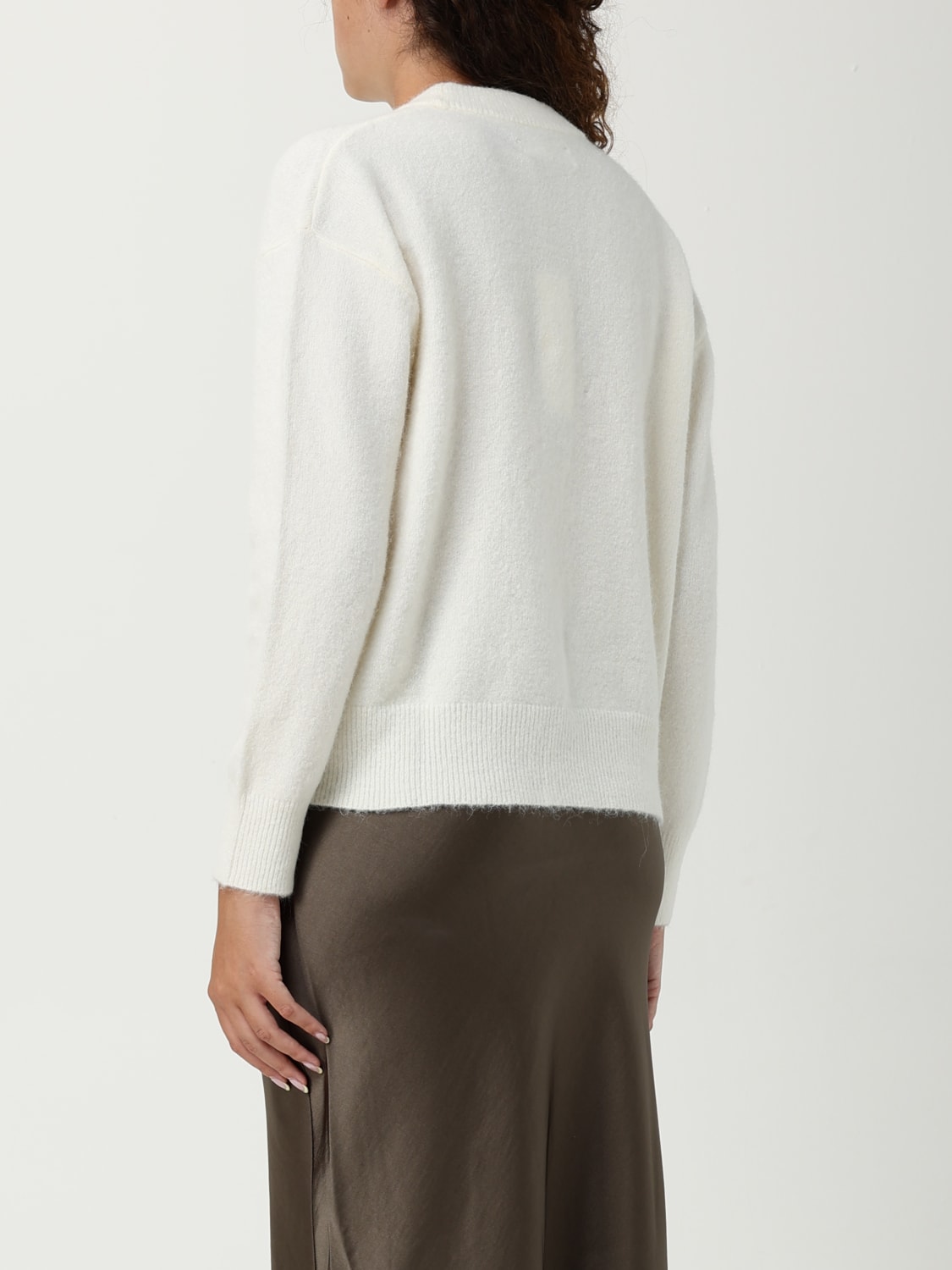 SAMSOE SAMSOE PULLOVER: Sweatshirt damen Samsoe Samsoe, Yellow Cream - Img 2