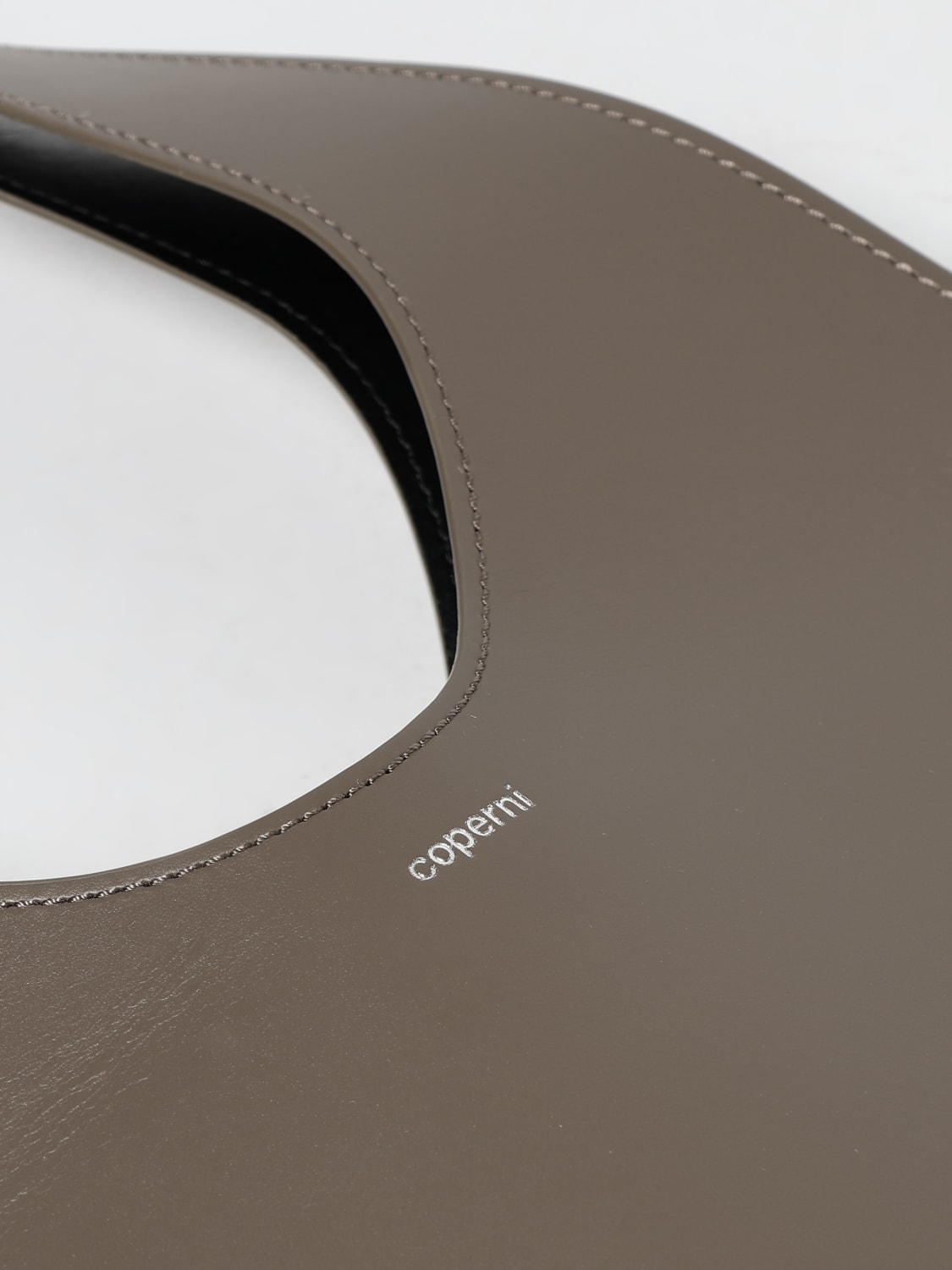 COPERNI BORSA TOTE: Borsa Tote Heart Coperni in pelle , Marrone - Img 4