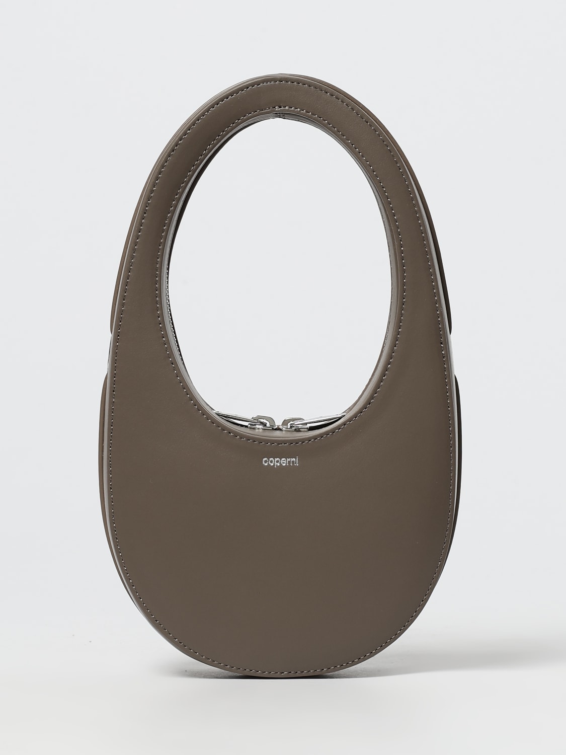 COPERNI MINI BAG: Shoulder bag woman Coperni, Brown - Img 1