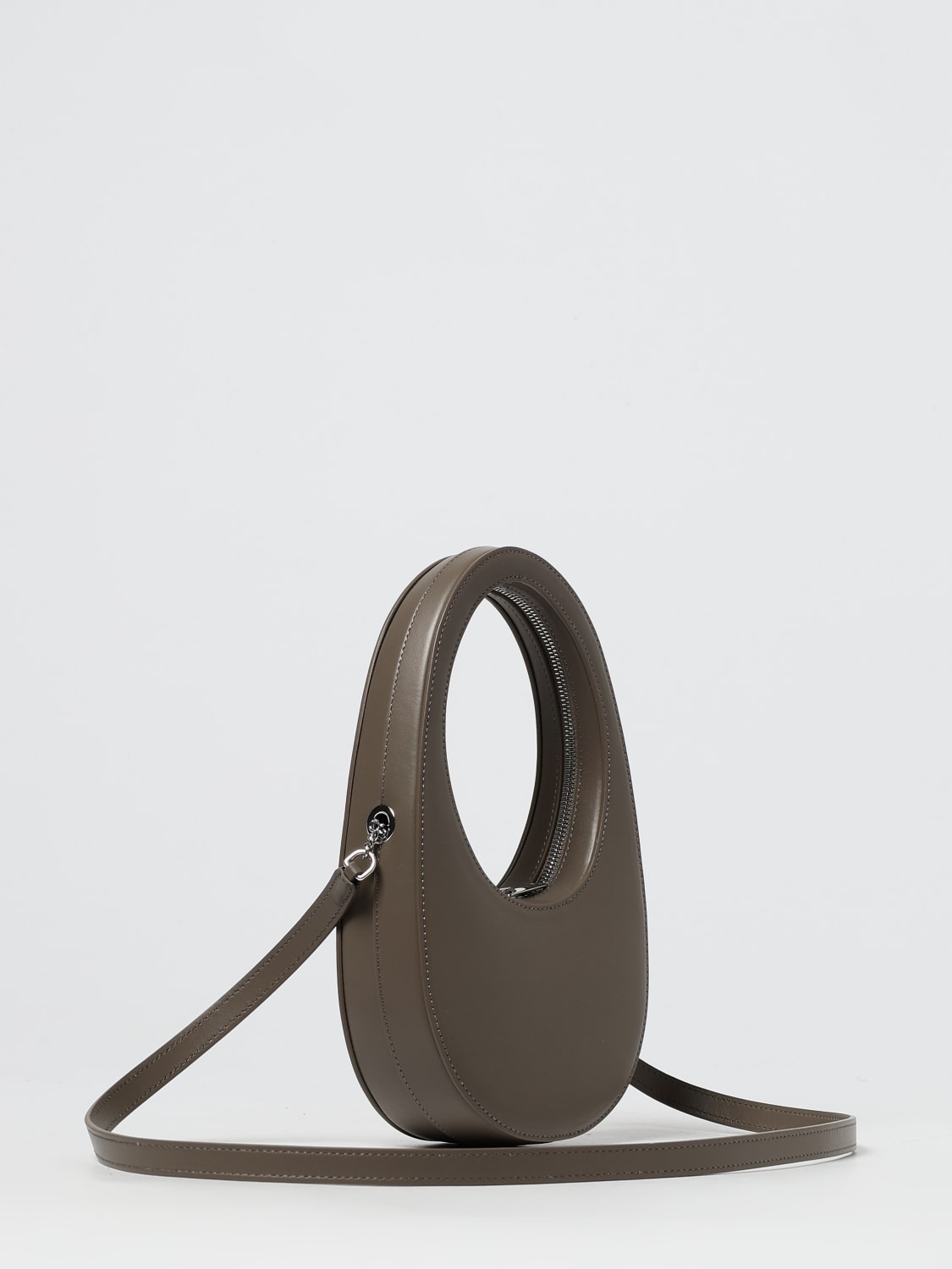 COPERNI MINI BAG: Shoulder bag woman Coperni, Brown - Img 3
