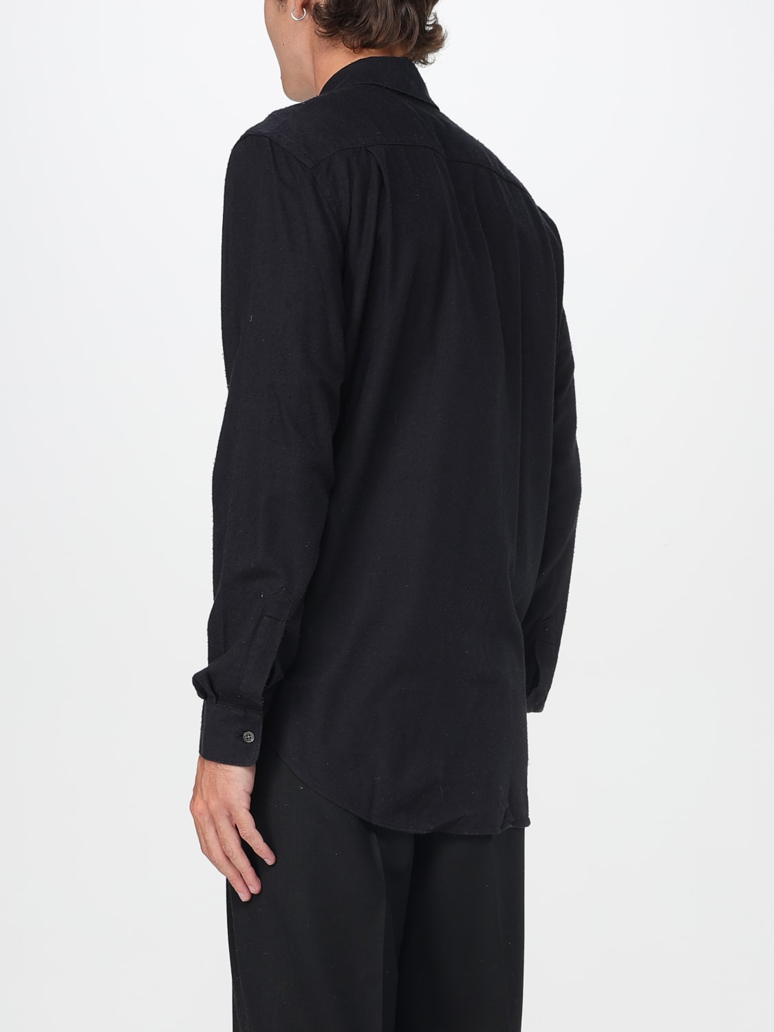 OUR LEGACY 衬衫: 衬衫 男士 Our Legacy, 黑色 - Img 3