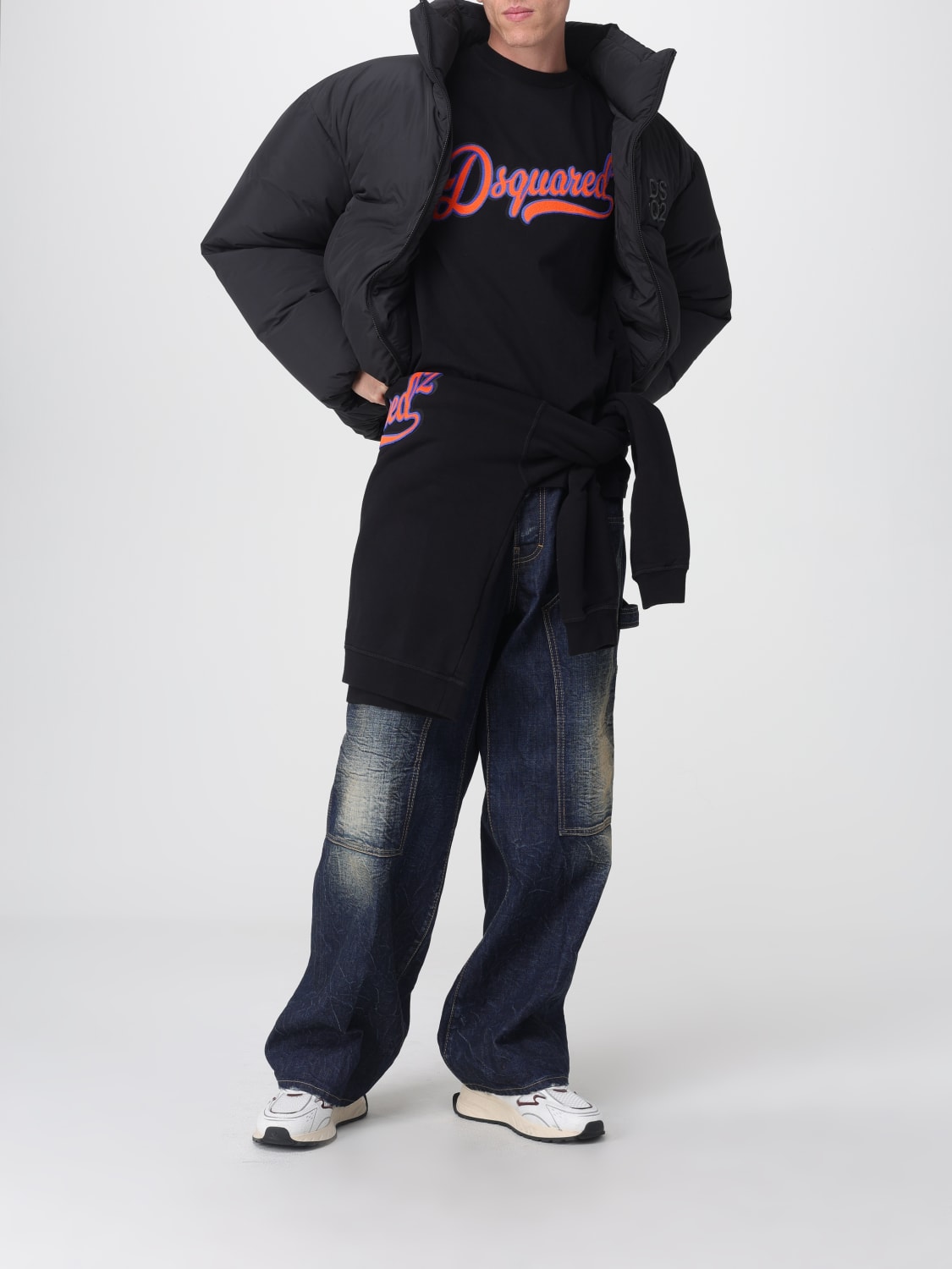 DSQUARED2 SWEATSHIRT: Sweatshirt men Dsquared2, Black - Img 2