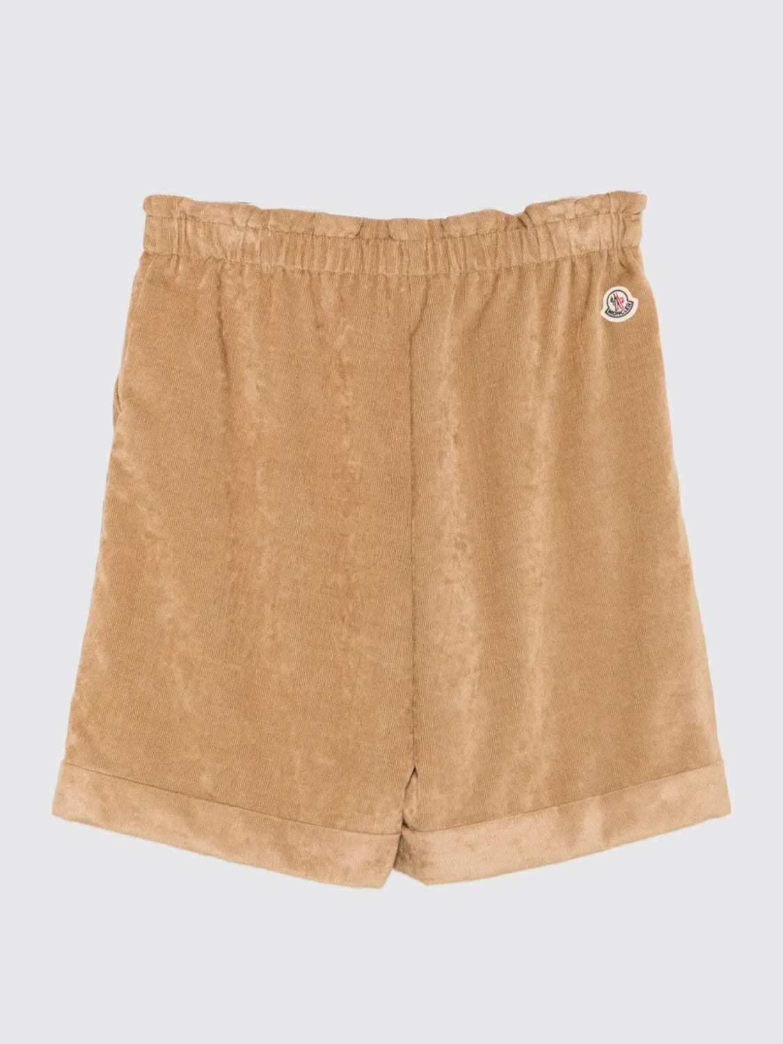 MONCLER PANTALONES CORTOS: Pantalón corto niños Moncler, Beige - Img 1