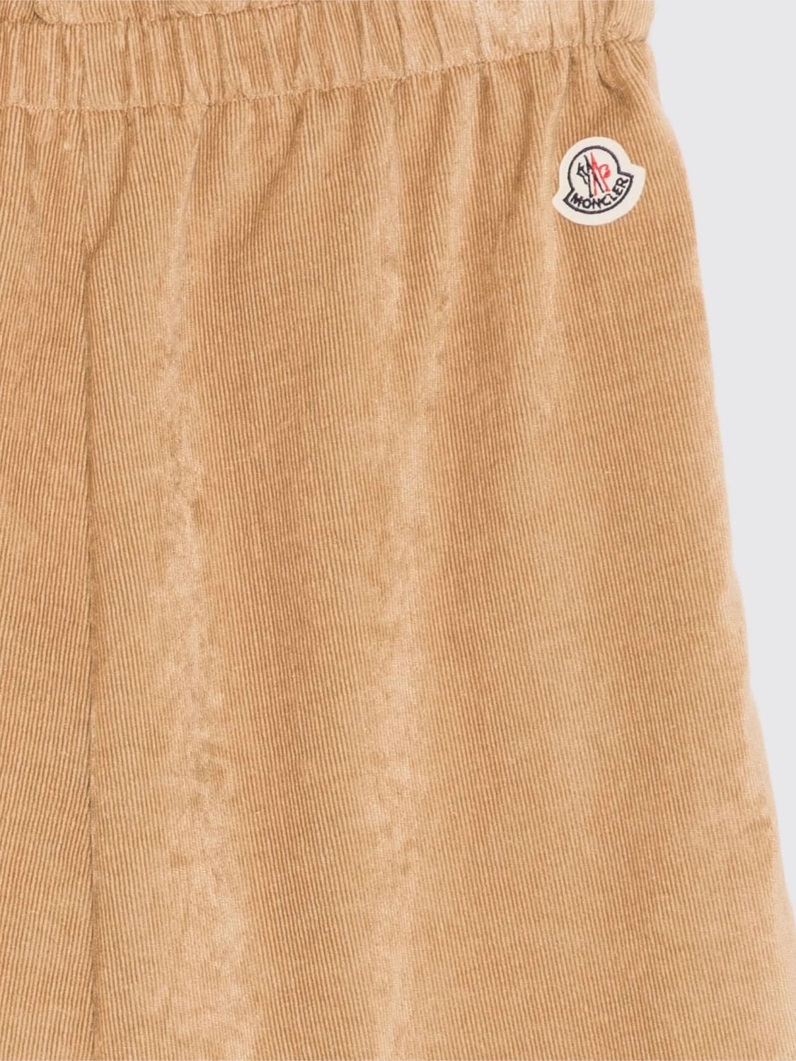 MONCLER PANTALONES CORTOS: Pantalón corto niños Moncler, Beige - Img 3