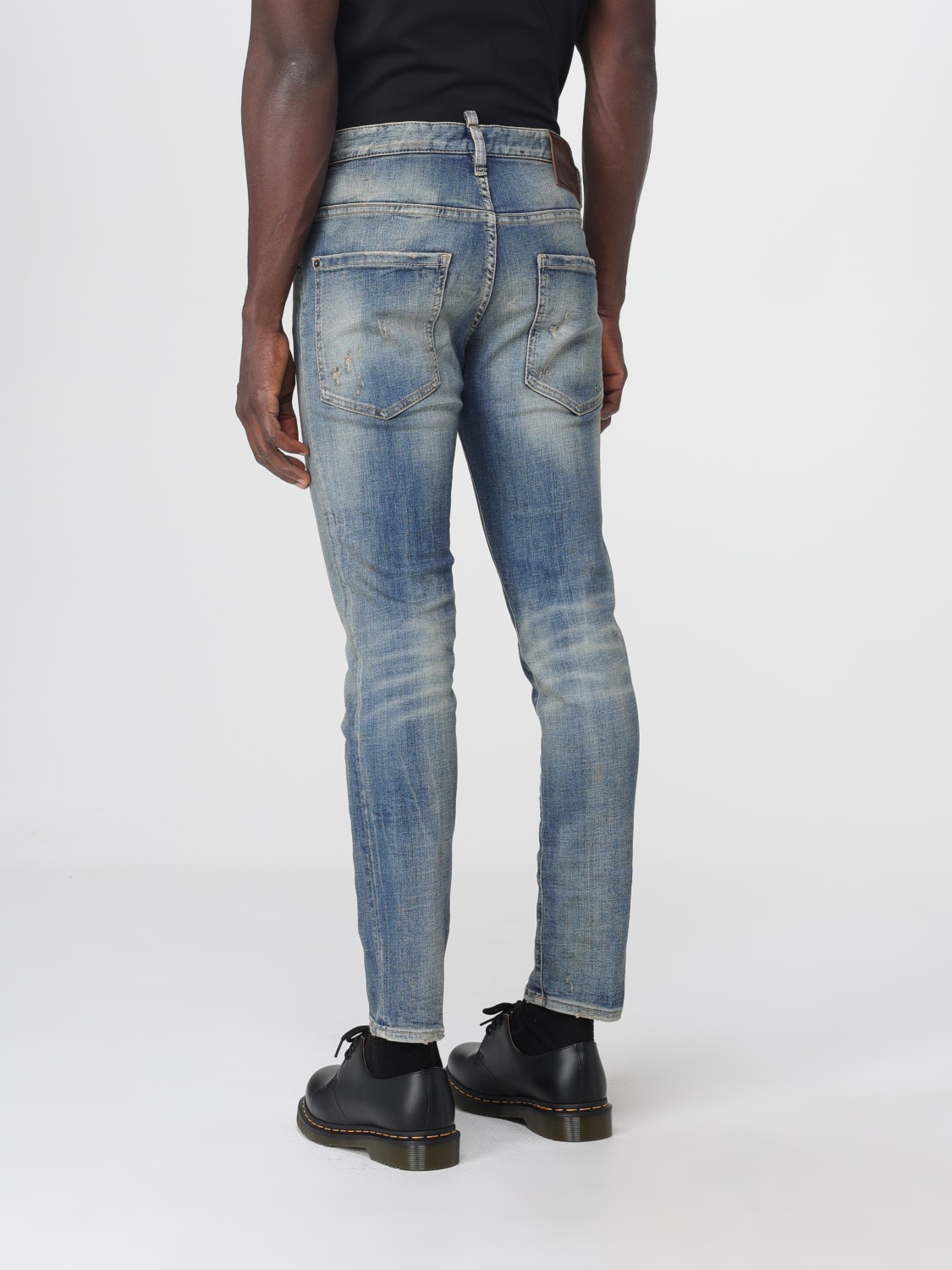 DSQUARED2 JEANS: Jeans men Dsquared2, Blue - Img 2