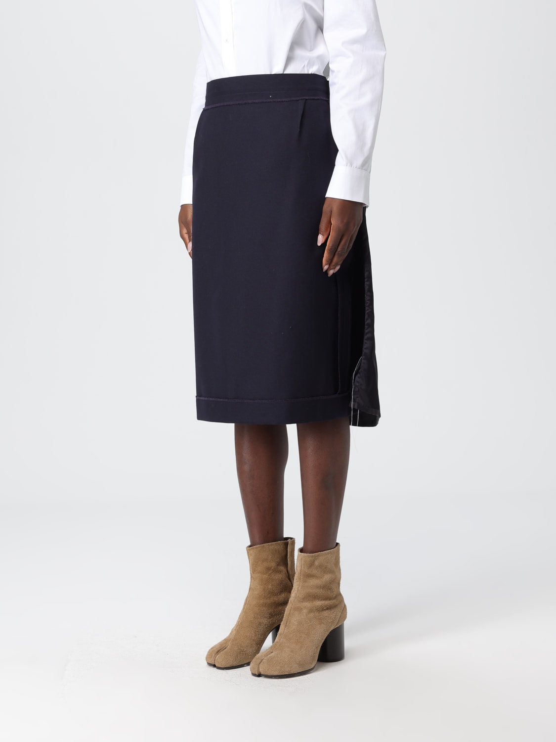 MAISON MARGIELA JUPE: Jupe femme Maison Margiela, Bleu - Img 4