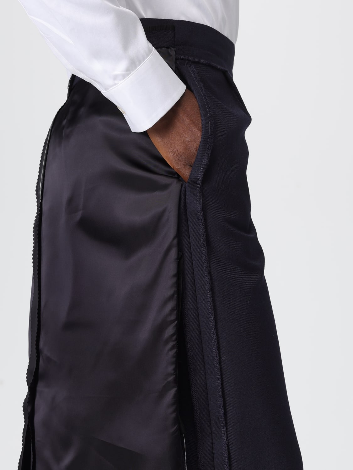 MAISON MARGIELA JUPE: Jupe femme Maison Margiela, Bleu - Img 5