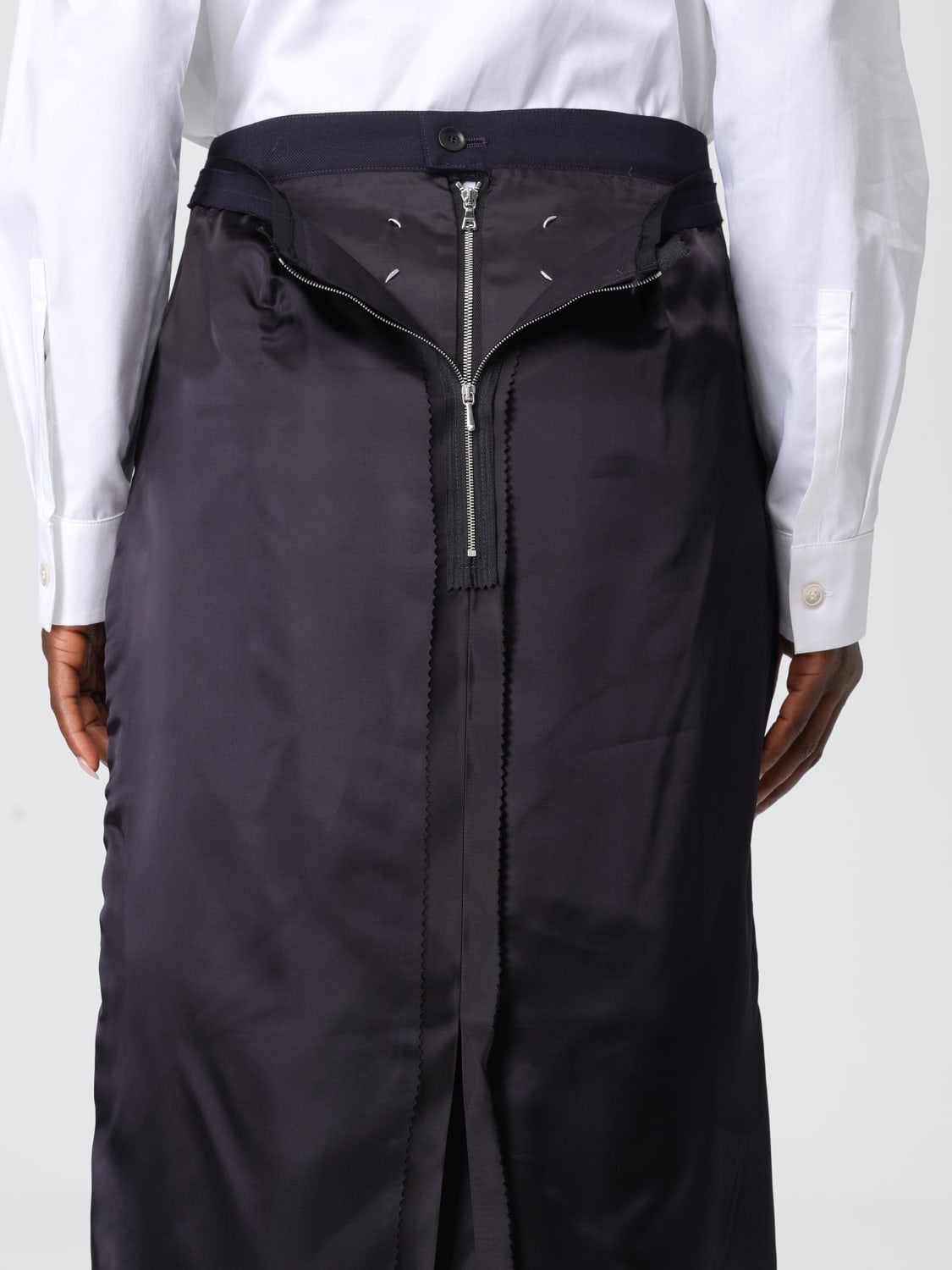 MAISON MARGIELA JUPE: Jupe femme Maison Margiela, Bleu - Img 6