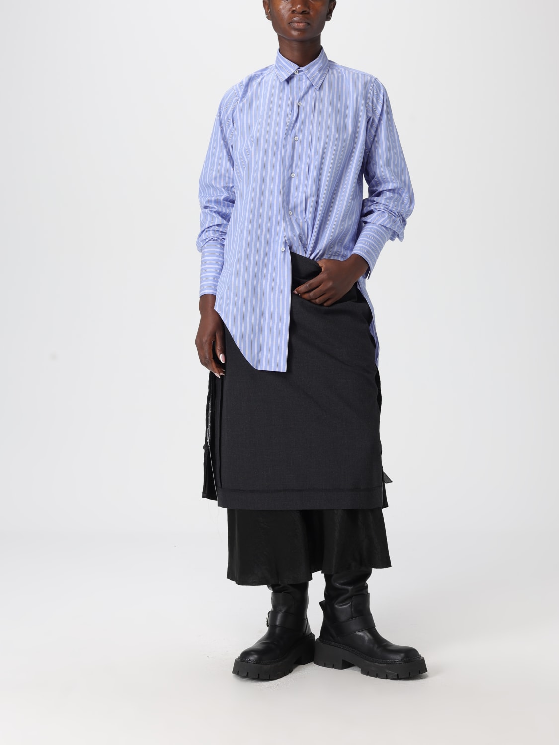 MAISON MARGIELA JUPE: Jupe femme Maison Margiela, Gris - Img 2