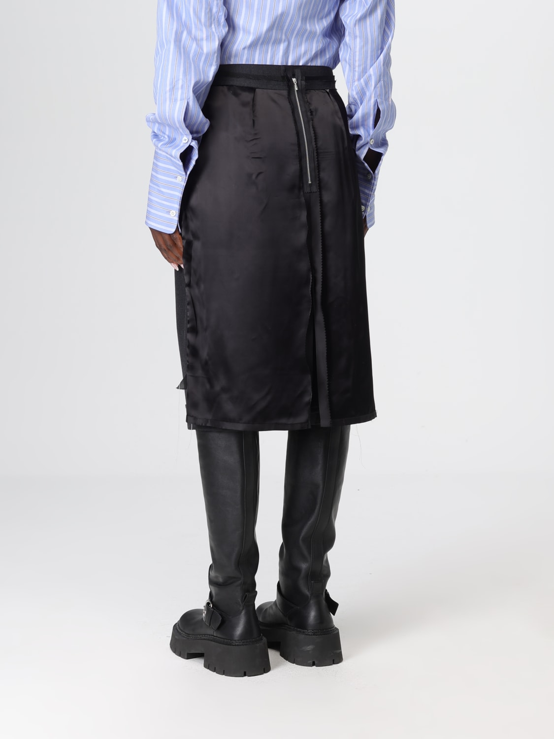 MAISON MARGIELA JUPE: Jupe femme Maison Margiela, Gris - Img 3