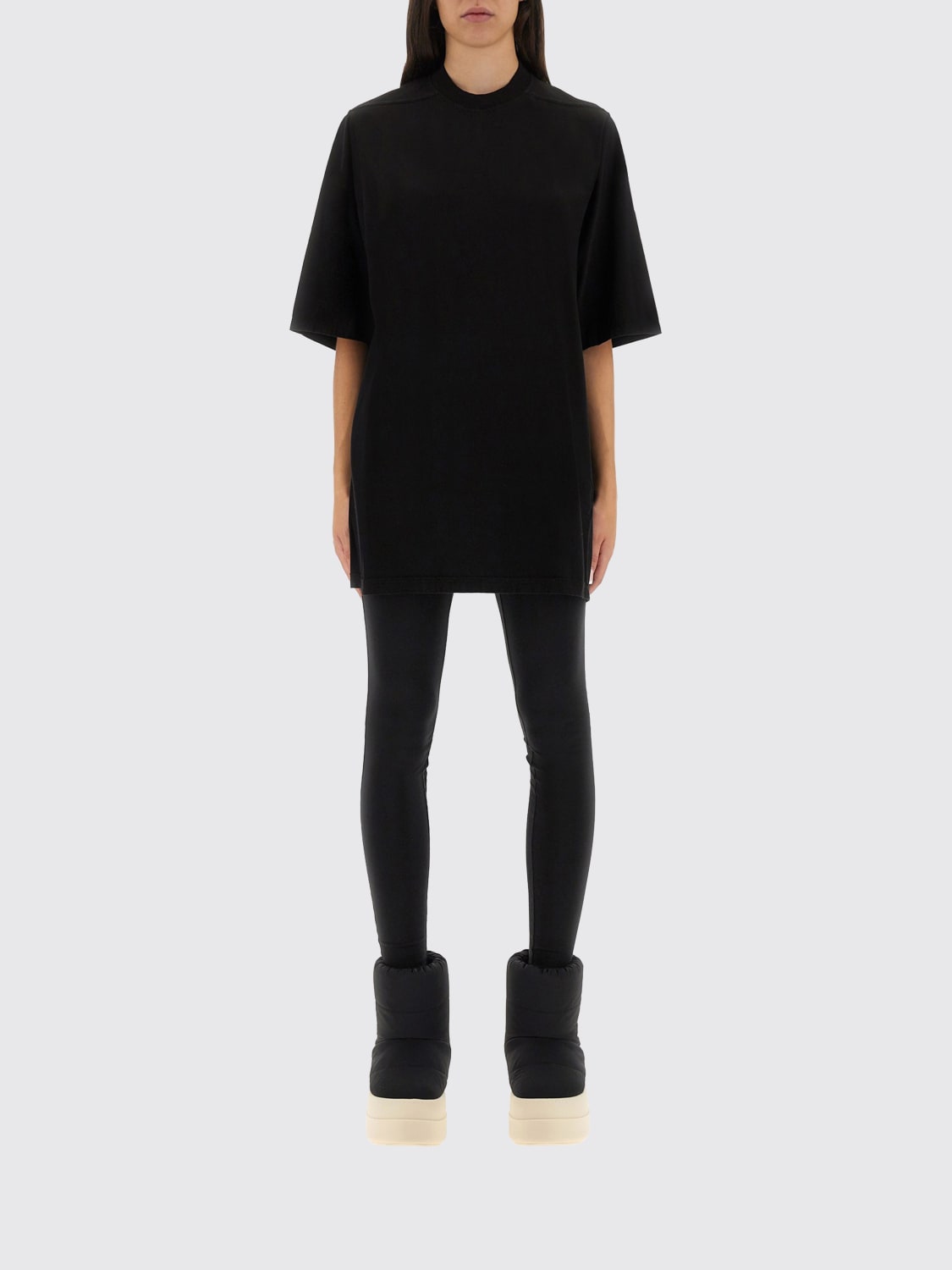 RICK OWENS DRKSHDW T-SHIRT: T-shirt woman Rick Owens Drkshdw, Black - Img 1