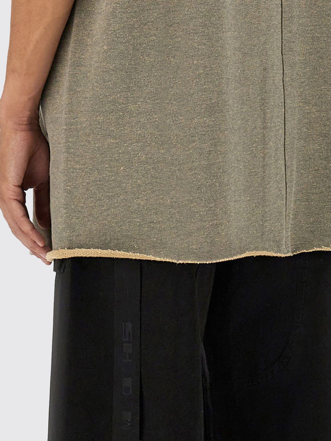 RICK OWENS DRKSHDW T-SHIRT: T-shirt men Rick Owens Drkshdw, Grey - Img 4