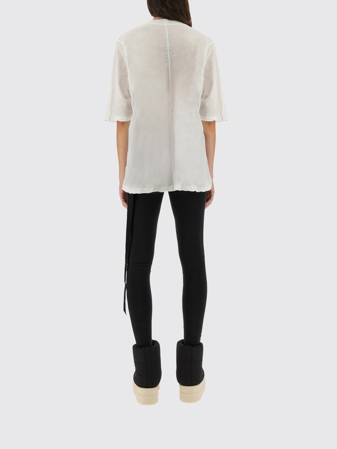 RICK OWENS DRKSHDW T-SHIRT: T-shirt damen Rick Owens Drkshdw, Weiß - Img 3