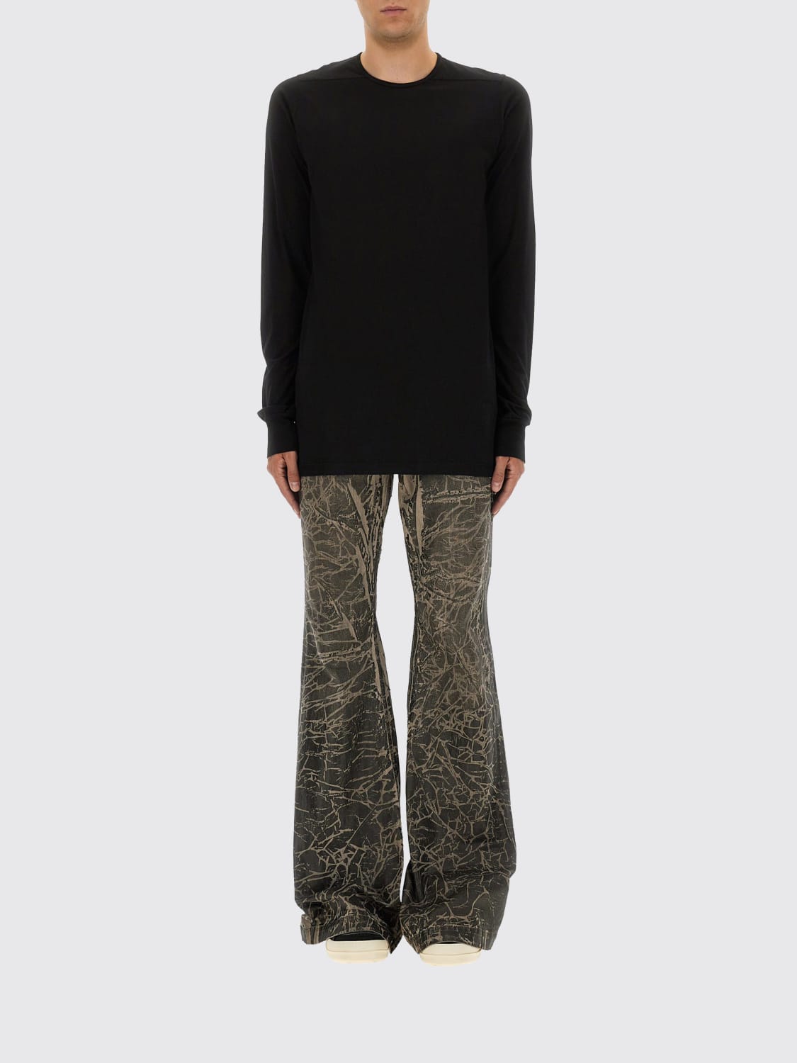 RICK OWENS DRKSHDW T-SHIRT: T-shirt men Rick Owens Drkshdw, Black - Img 1