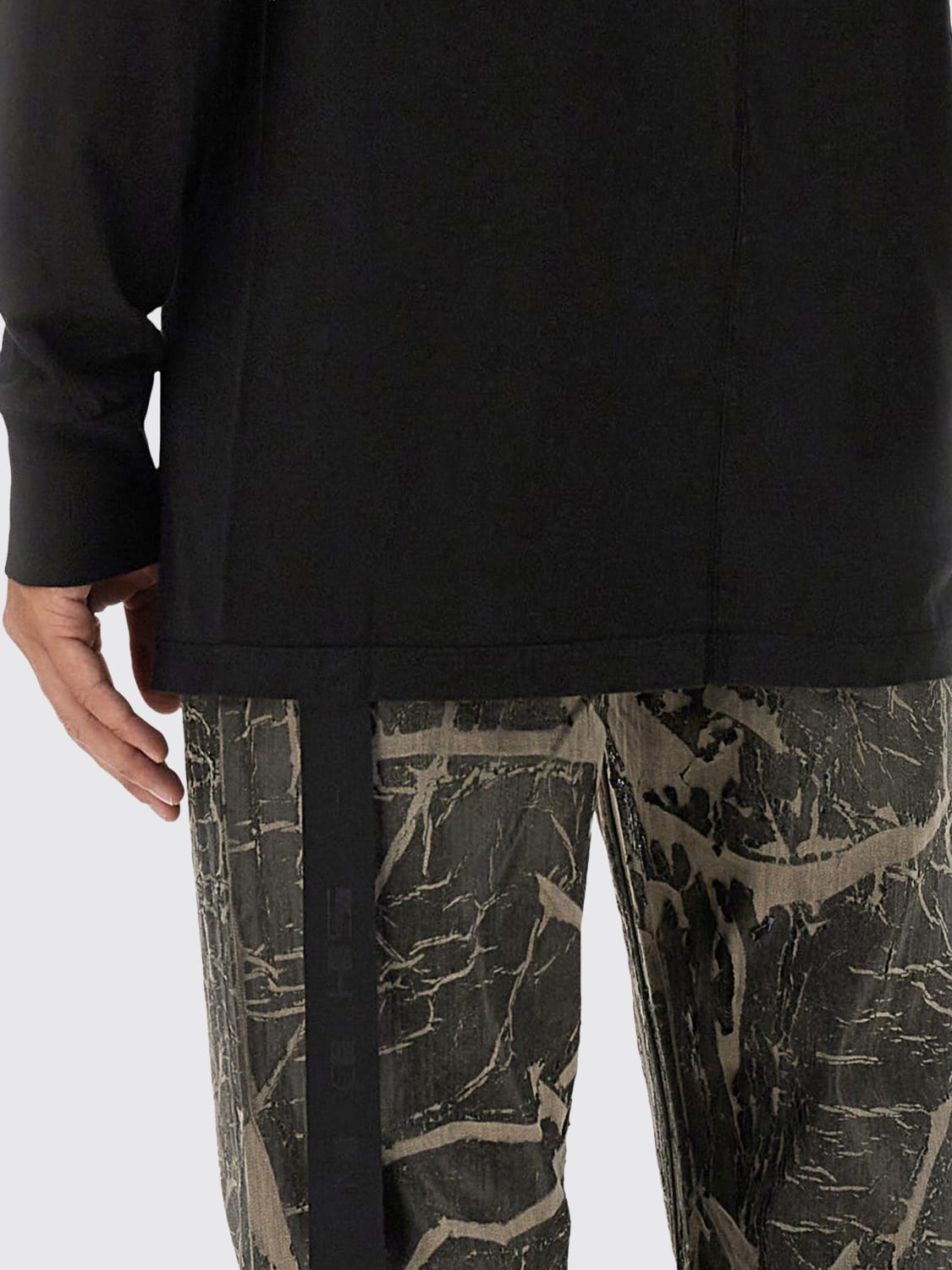 RICK OWENS DRKSHDW T-SHIRT: T-shirt men Rick Owens Drkshdw, Black - Img 4