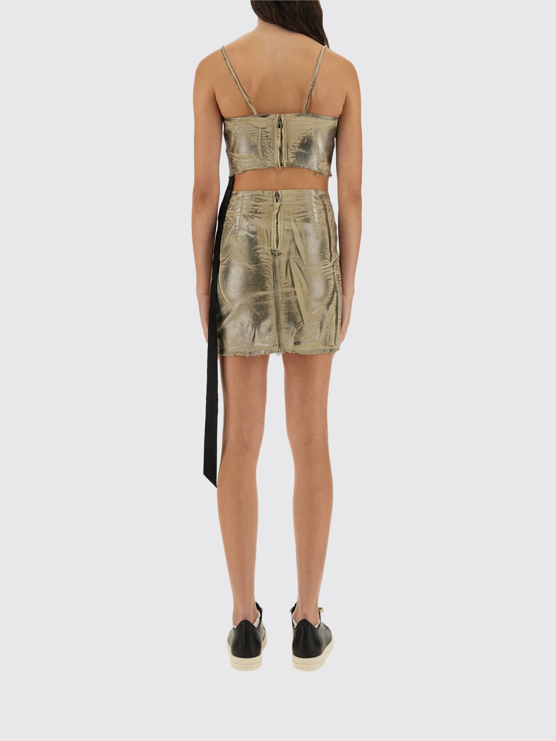 RICK OWENS DRKSHDW TOP: Top woman Rick Owens Drkshdw, Beige - Img 3
