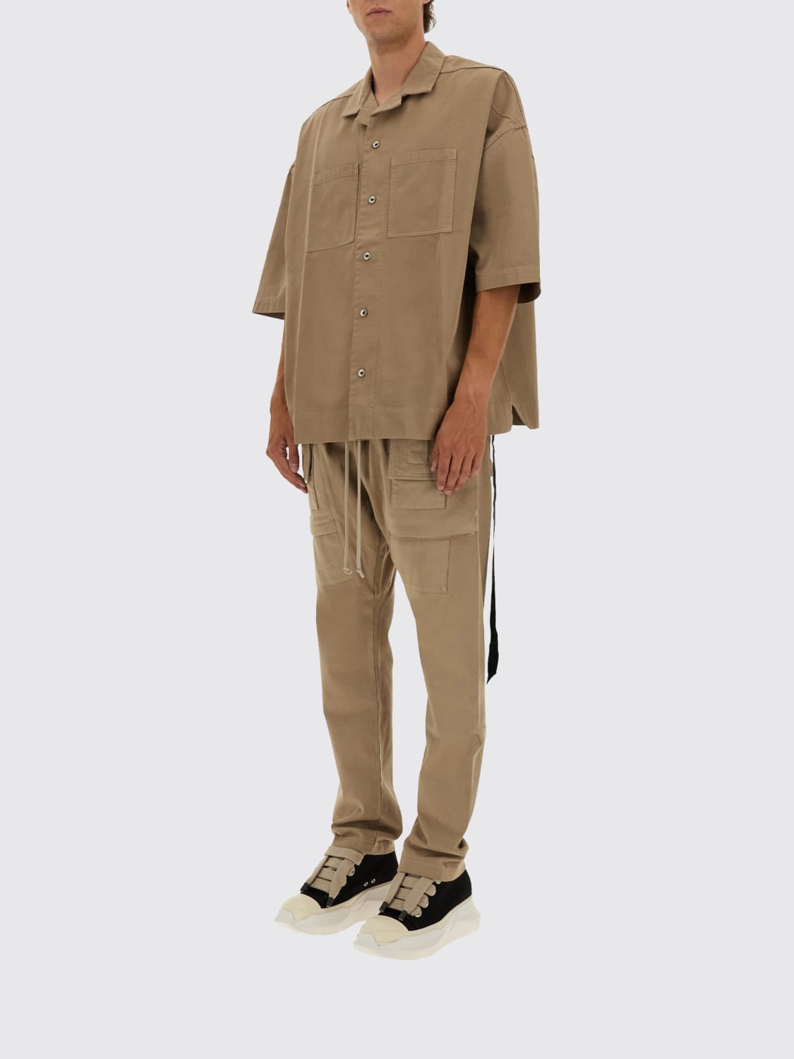 RICK OWENS DRKSHDW HOSE: Hose herren Rick Owens Drkshdw, Beige - Img 2