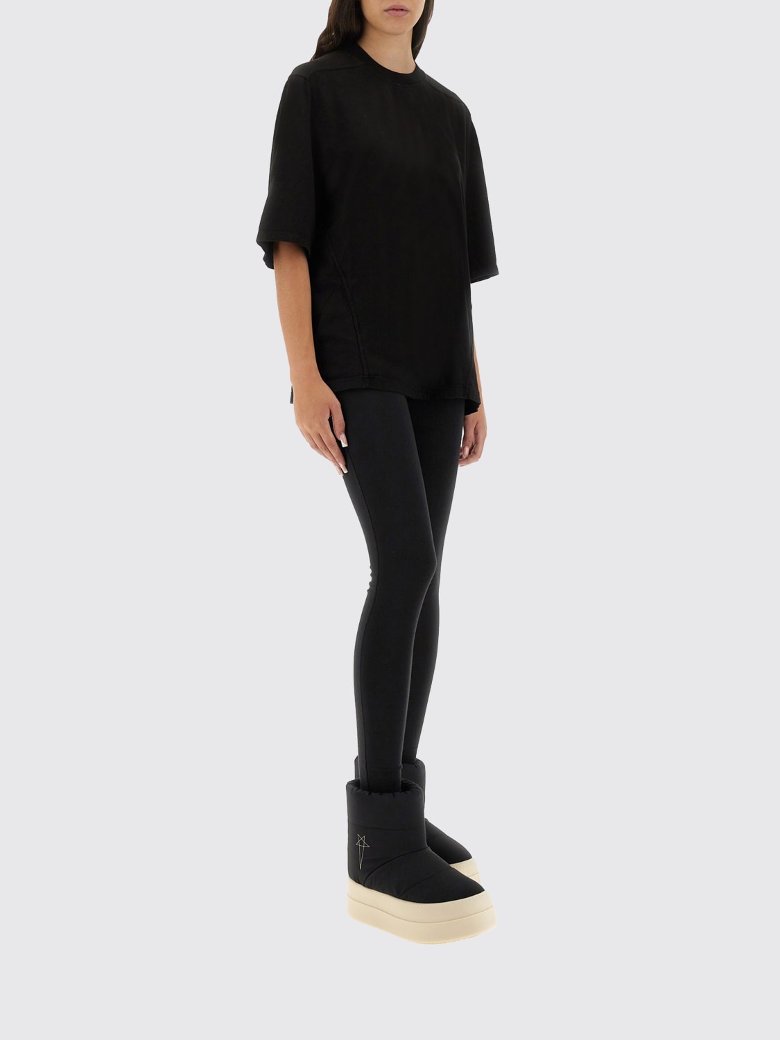 RICK OWENS DRKSHDW T-SHIRT: T-shirt femme Rick Owens Drkshdw, Noir - Img 2