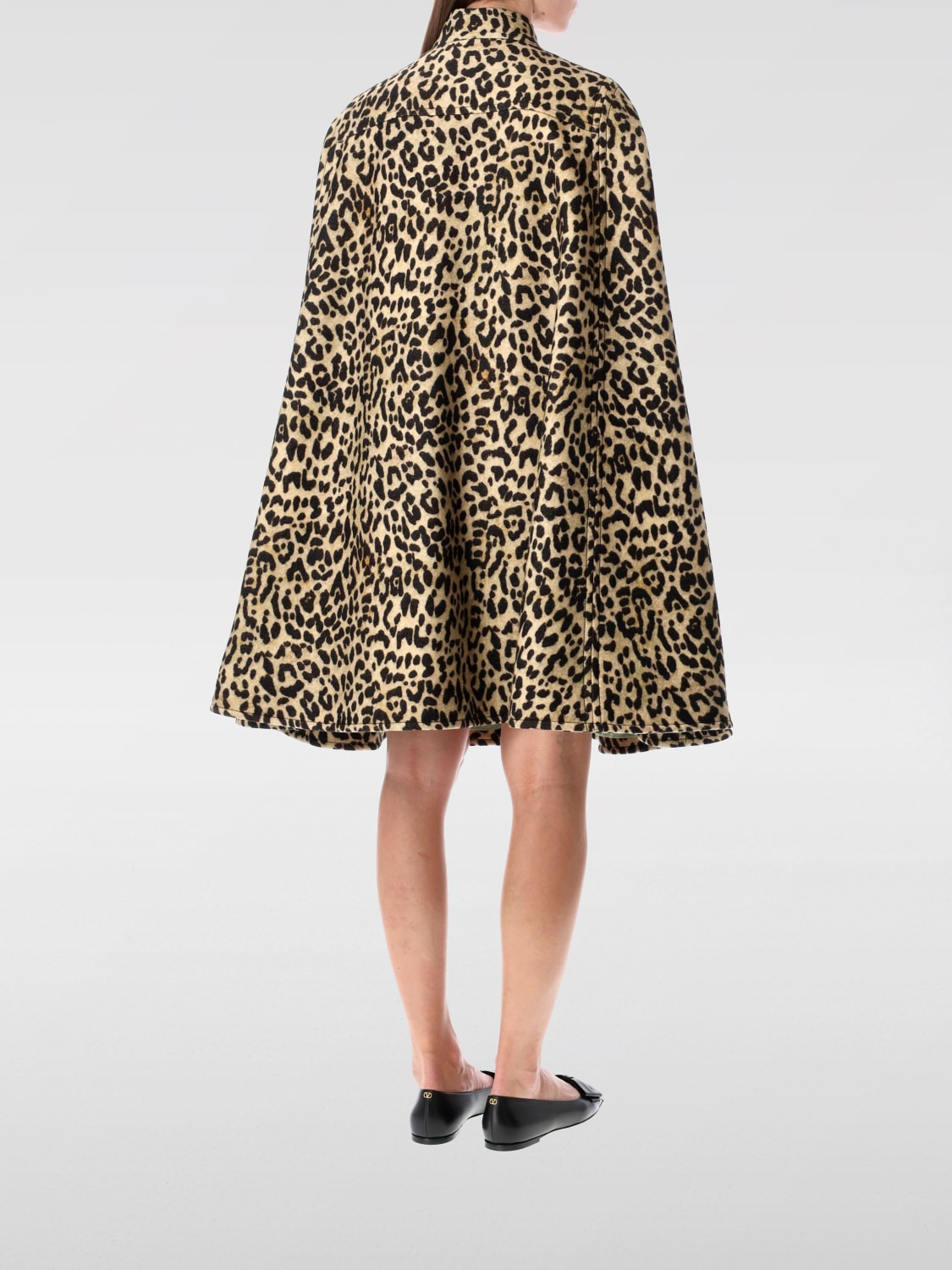 VALENTINO COAT: Cape woman Valentino, Brown - Img 3