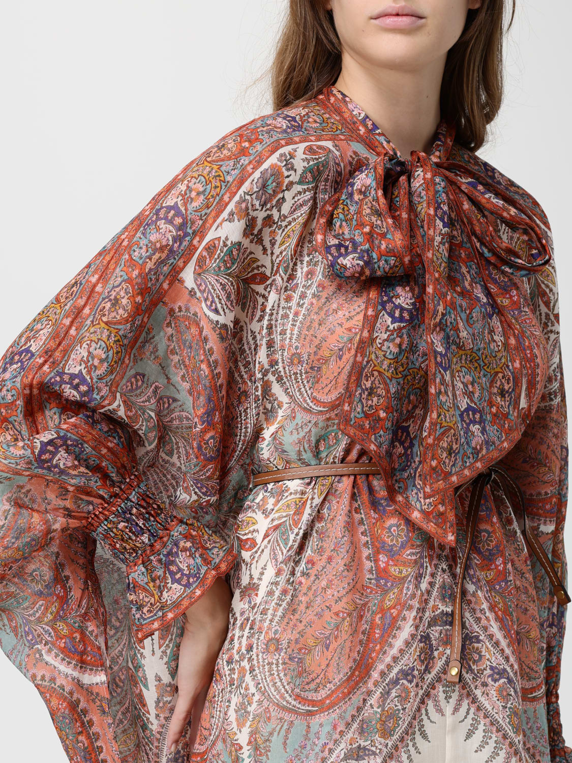 ZIMMERMANN DRESS: Dress woman Zimmermann, Brown - Img 3