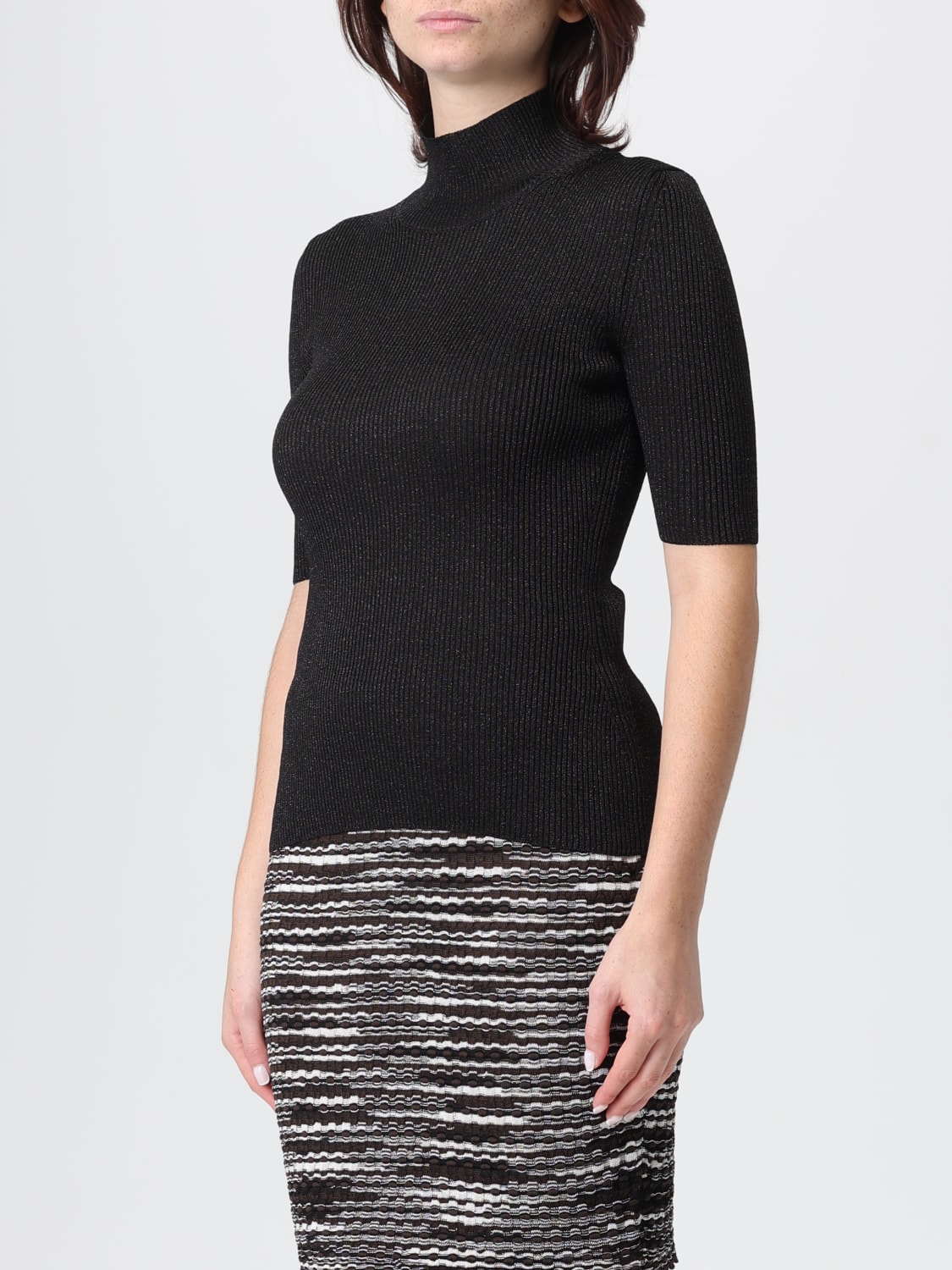 MISSONI SWEATER: Cardigan woman Missoni, Black - Img 4