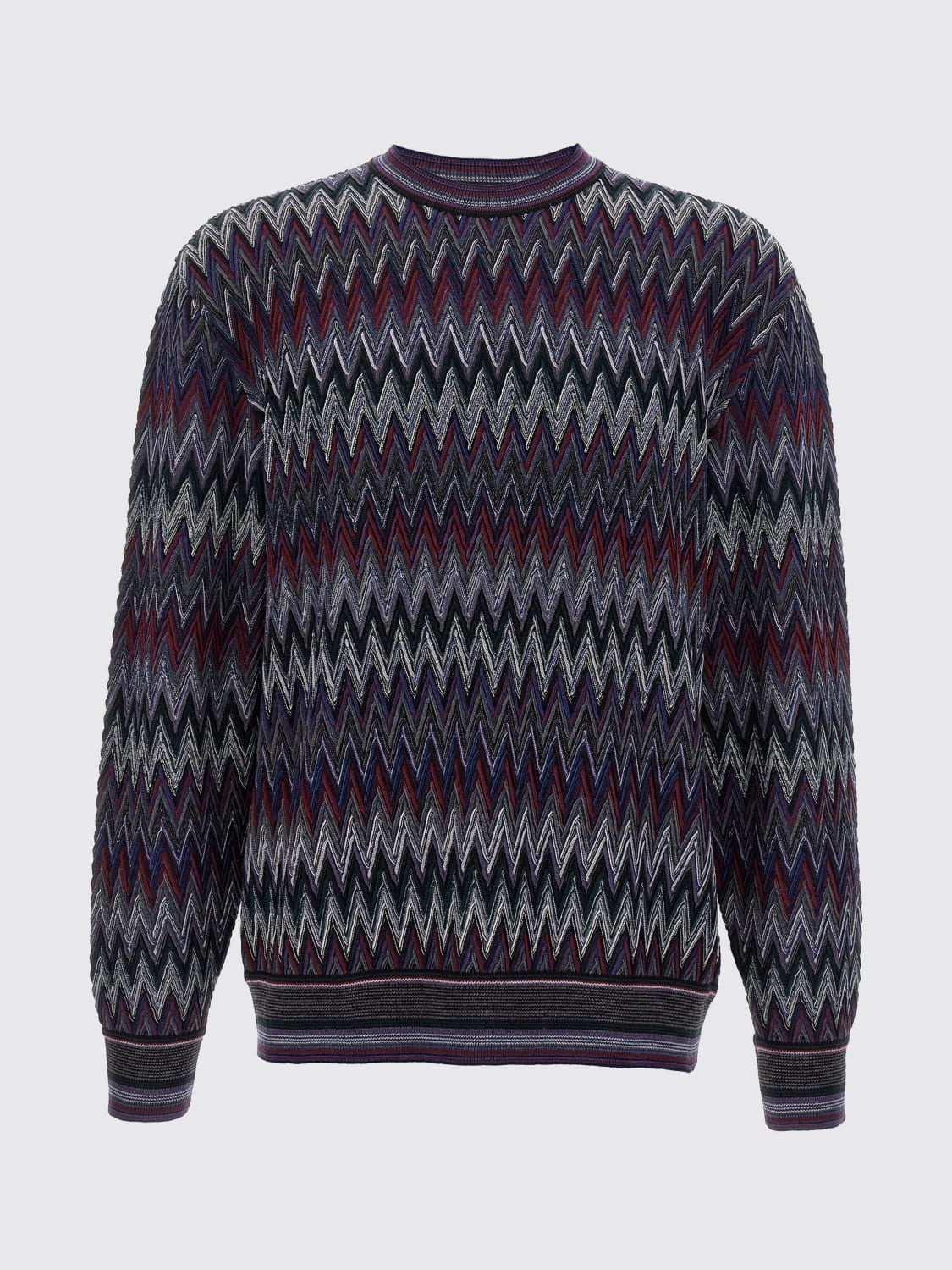 MISSONI JUMPER: Cardigan men Missoni, Blue - Img 1