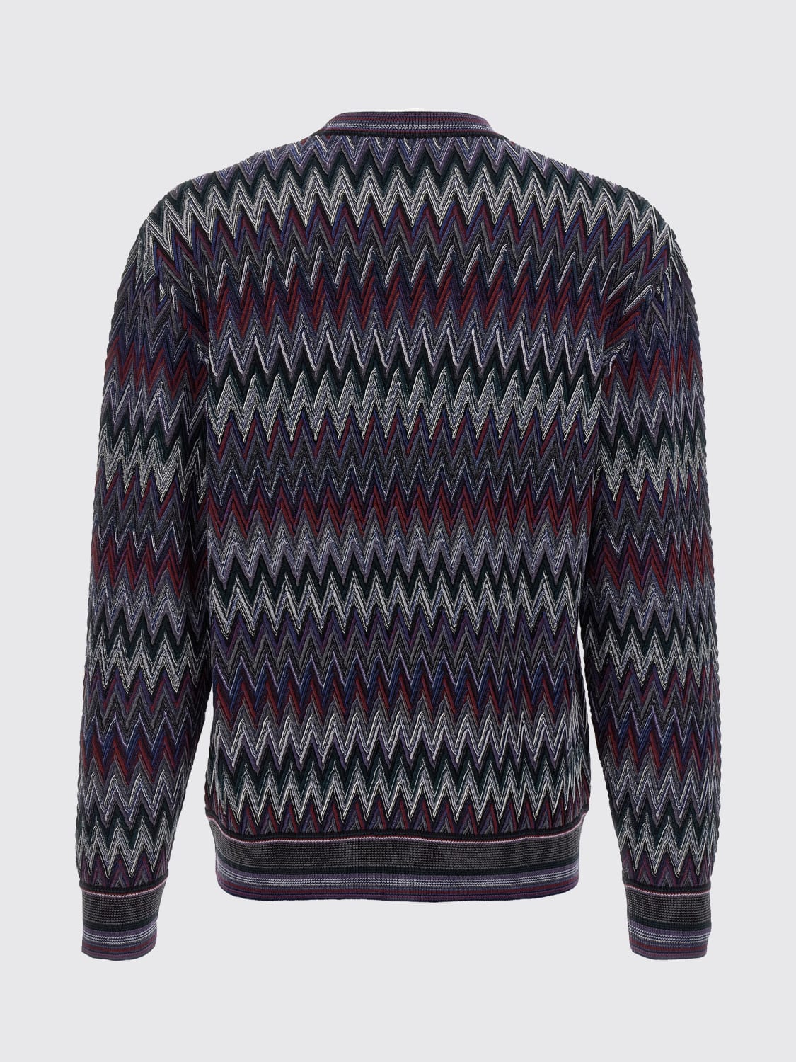MISSONI JUMPER: Cardigan men Missoni, Blue - Img 2