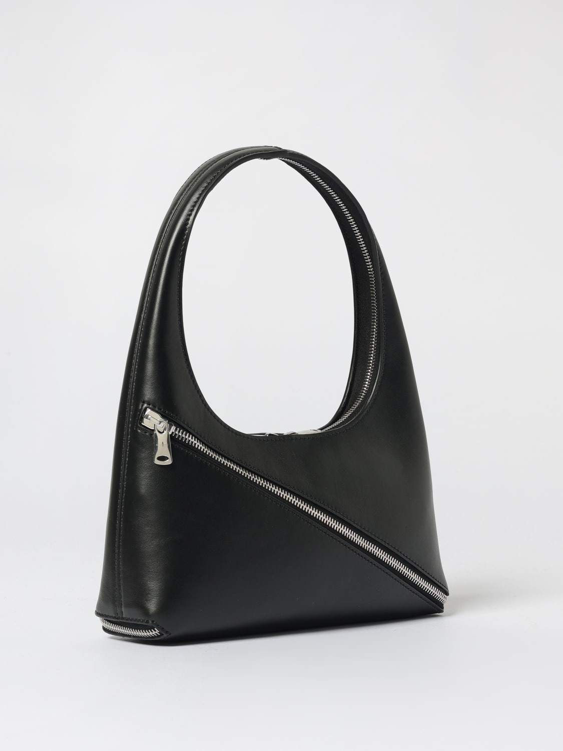 COPERNI BORSA A SPALLA: Borsa Coperni in pelle , Nero - Img 3