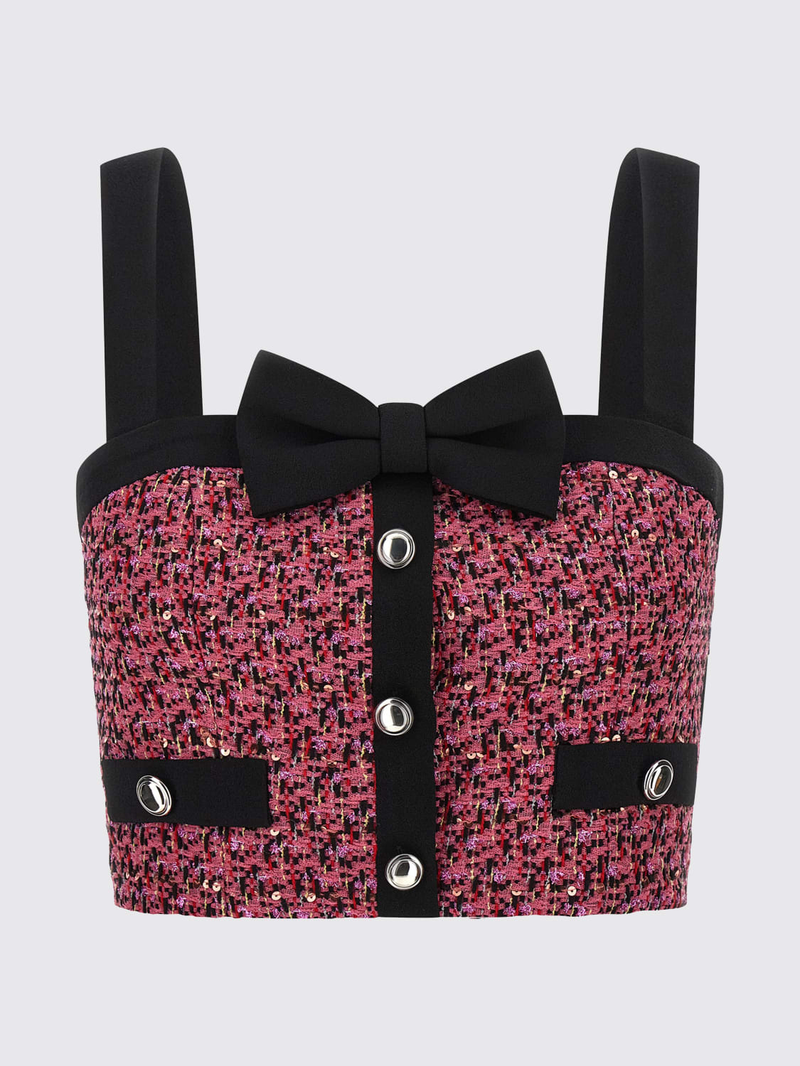 ALESSANDRA RICH TOP: Top woman Alessandra Rich, Pink - Img 1