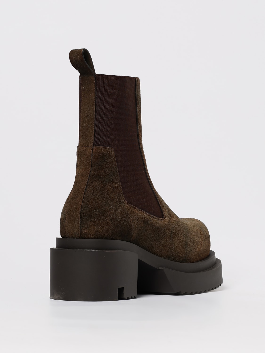 RICK OWENS BOOT: Shoes men Rick Owens, Brown - Img 3