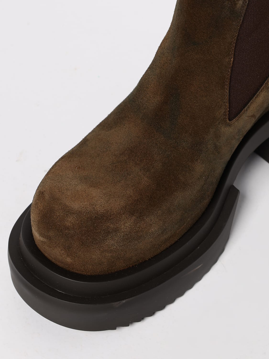 RICK OWENS BOOT: Shoes men Rick Owens, Brown - Img 4