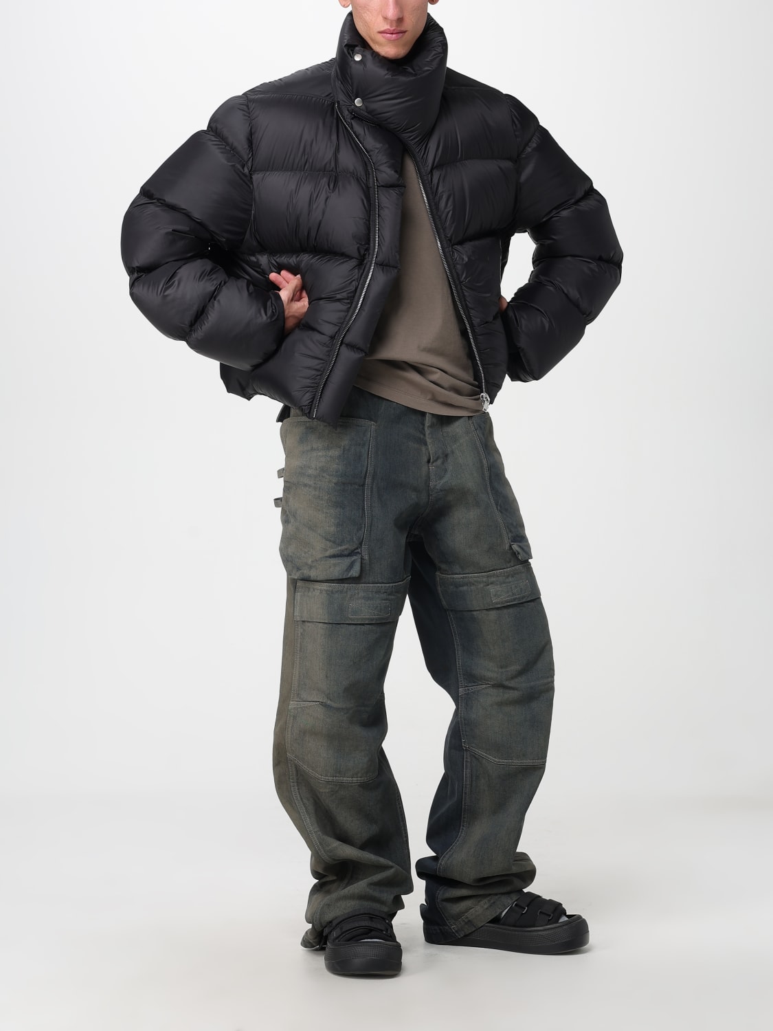 RICK OWENS JEANS: Jeans men Rick Owens, Grey - Img 2