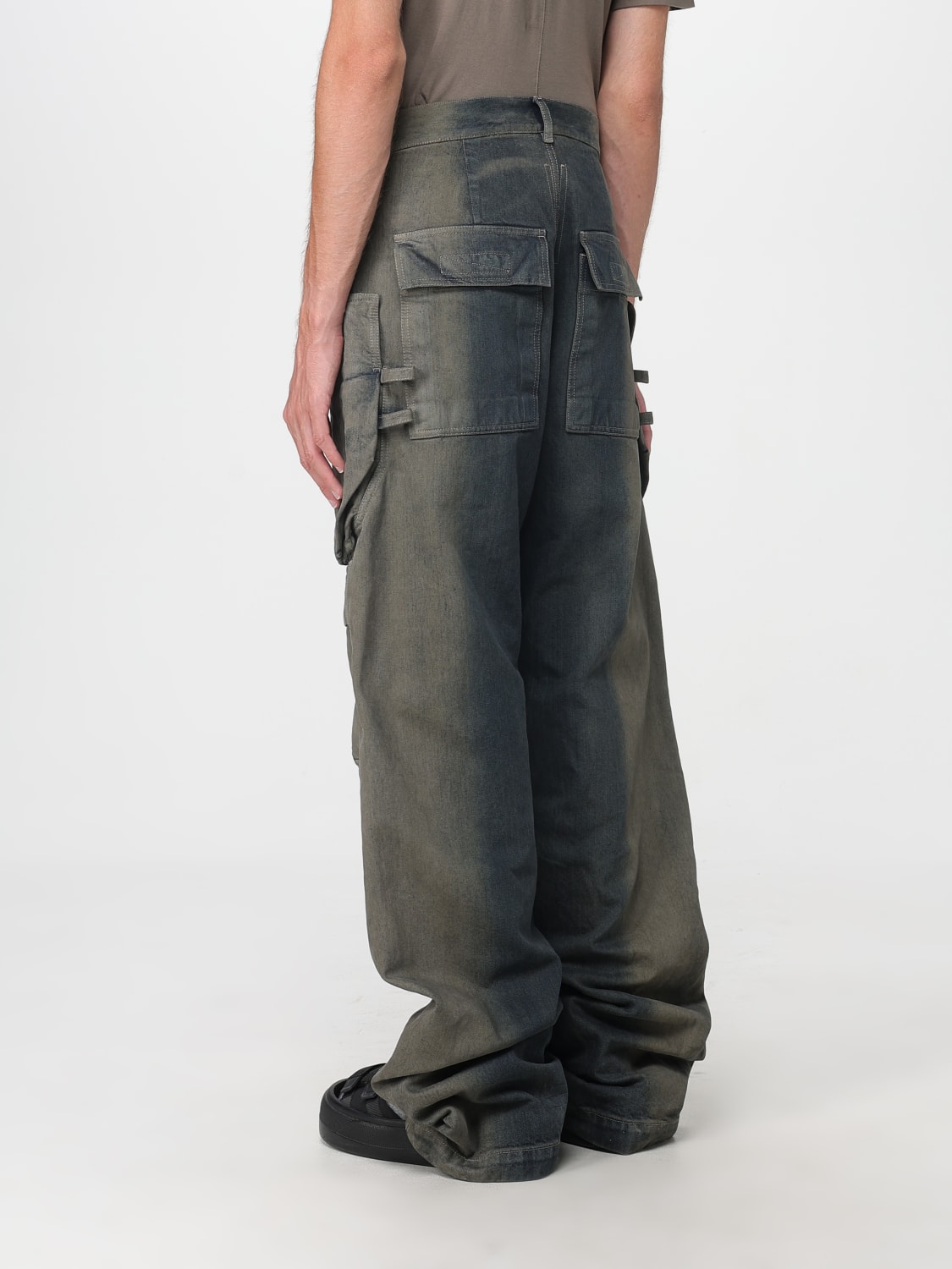 RICK OWENS JEANS: Jeans men Rick Owens, Grey - Img 3